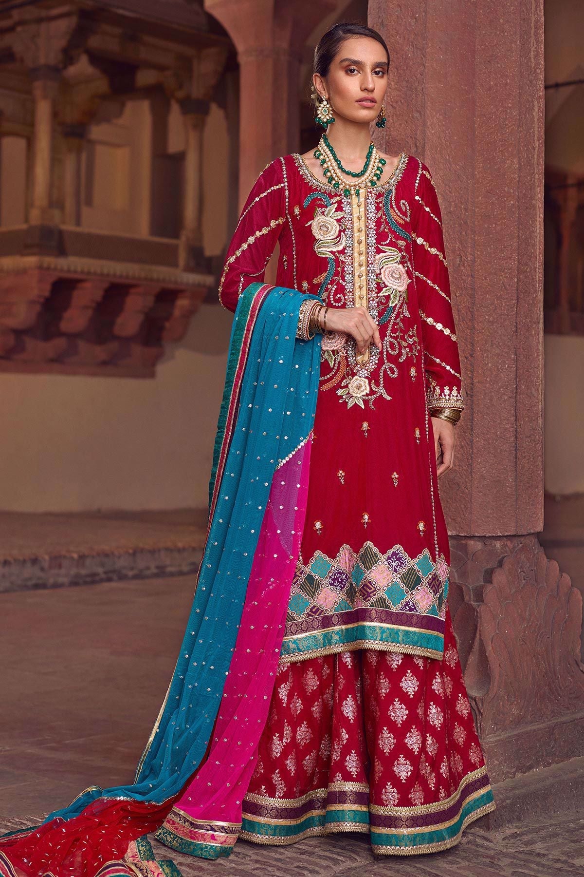 Annus Abrar | Semi Formals | AVA by Annus Abrar - Designer Dress - Type: Formal - Available at Sana Yasir - 100% Original