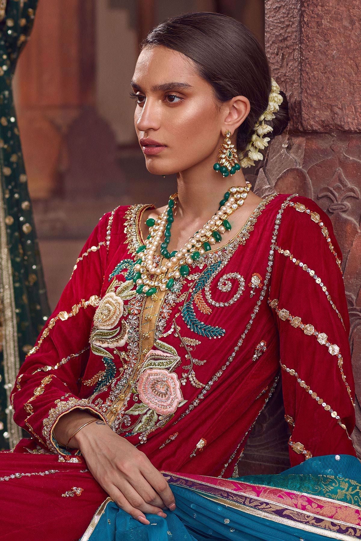 Annus Abrar | Semi Formals | AVA by Annus Abrar - Designer Dress - Type: Formal - Available at Sana Yasir - 100% Original