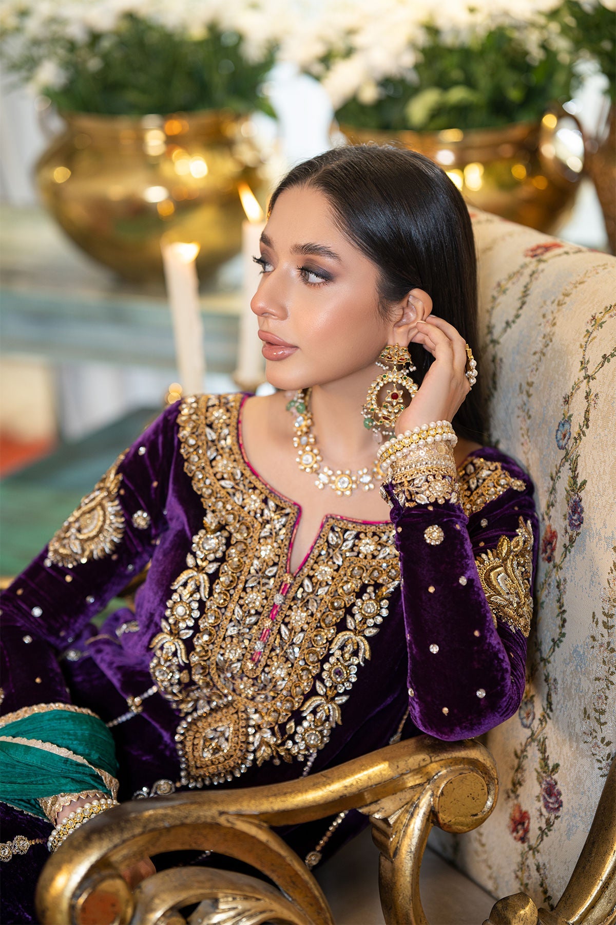 Annus Abrar | Semi Formals | BERNA by Annus Abrar - Designer Dress - Type: Formal - Available at Sana Yasir - 100% Original