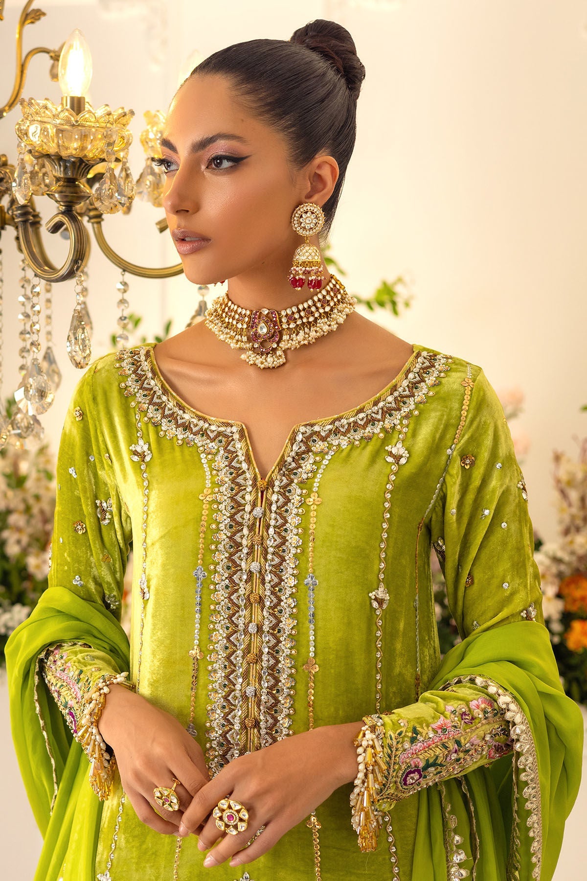 Annus Abrar | Semi Formals | FIZA by Annus Abrar - Designer Dress - Type: Formal - Available at Sana Yasir - 100% Original
