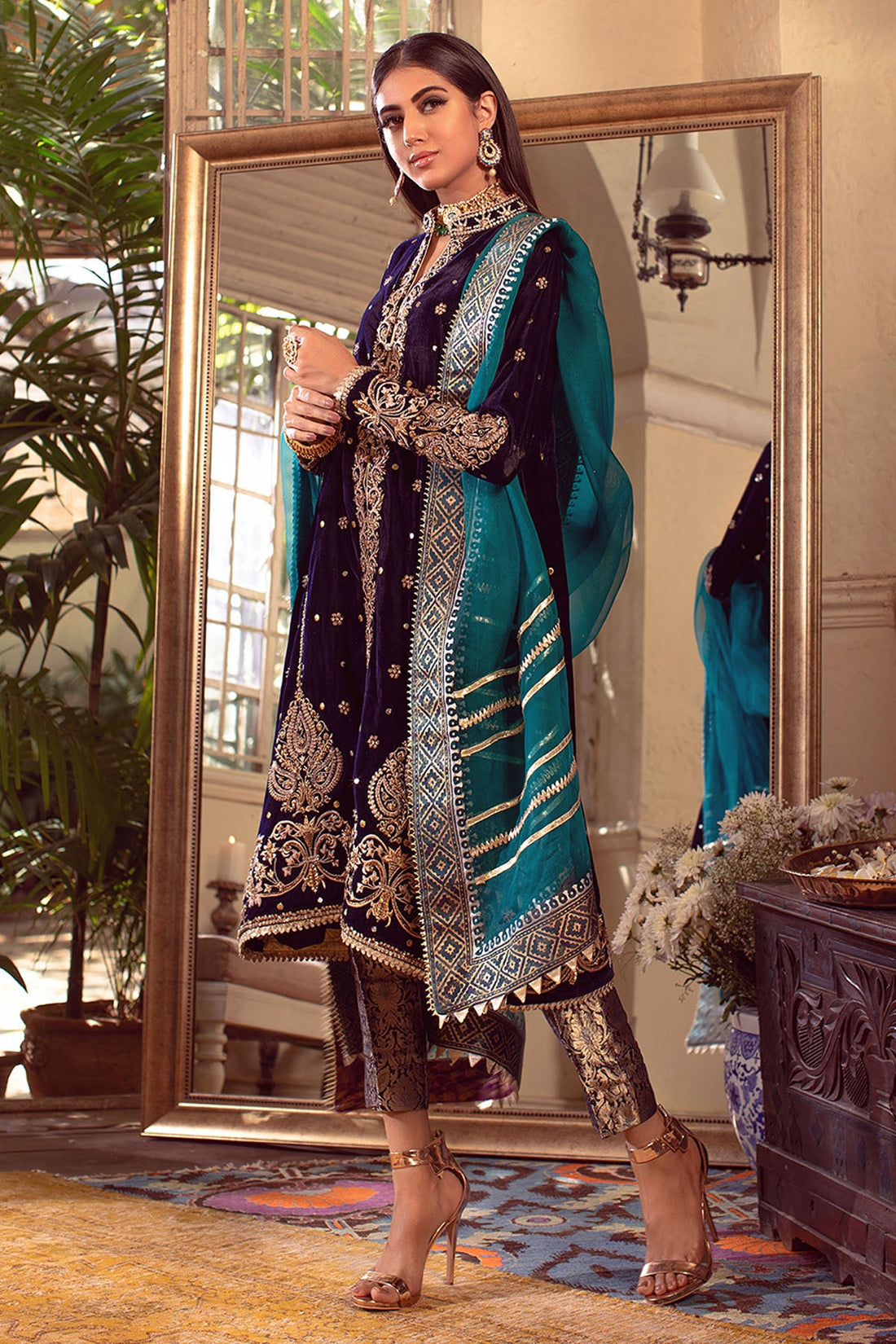 Annus Abrar | Semi Formals | INSIYAH by Annus Abrar - Designer Dress - Type: Formal - Available at Sana Yasir - 100% Original