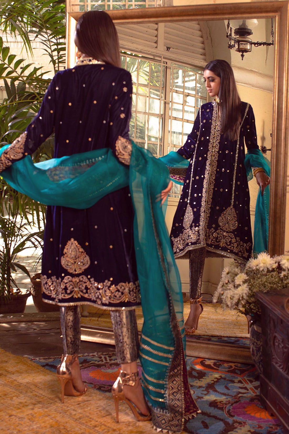 Annus Abrar | Semi Formals | INSIYAH by Annus Abrar - Designer Dress - Type: Formal - Available at Sana Yasir - 100% Original
