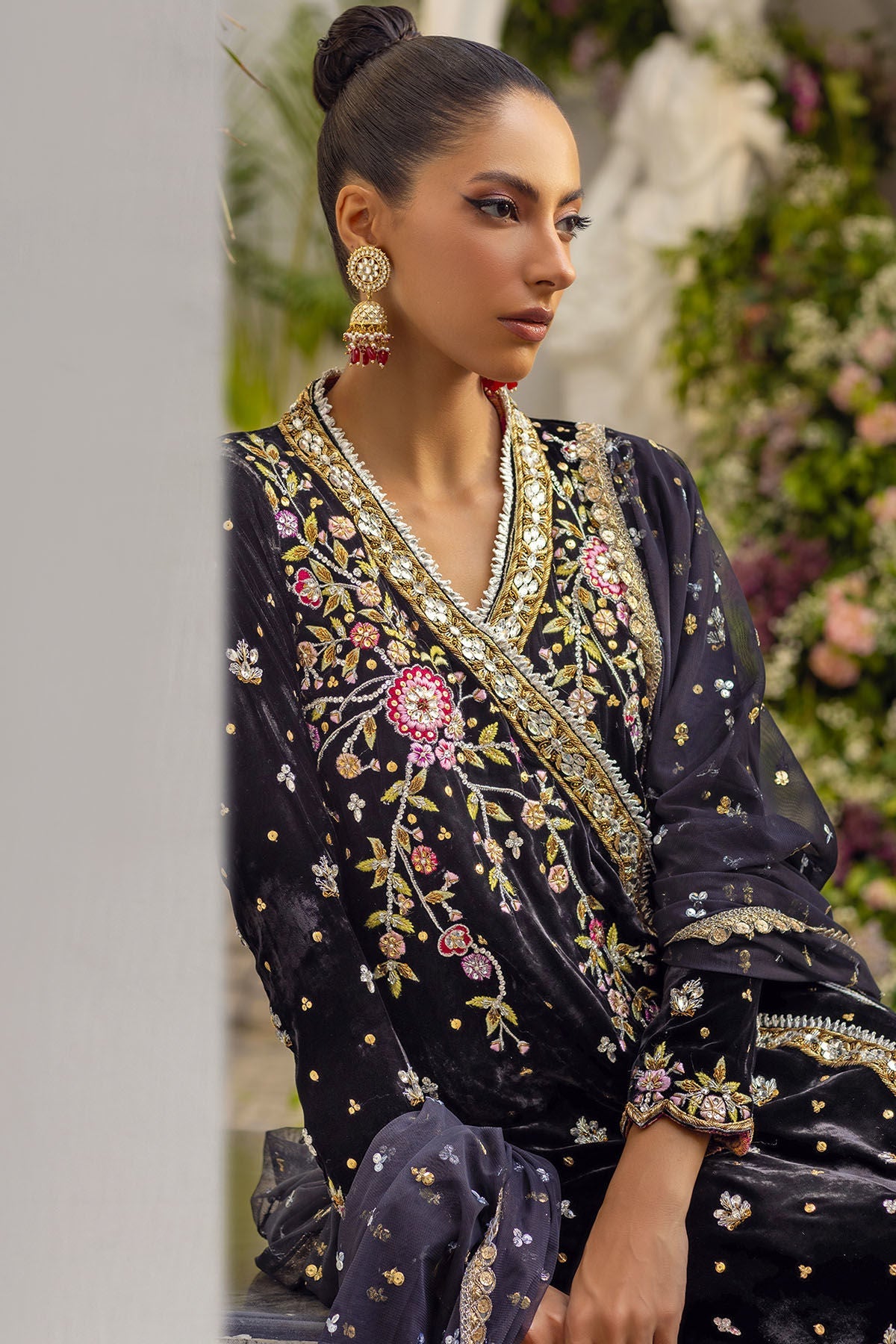 Annus Abrar | Semi Formals | MUZNA by Annus Abrar - Designer Dress - Type: Formal - Available at Sana Yasir - 100% Original