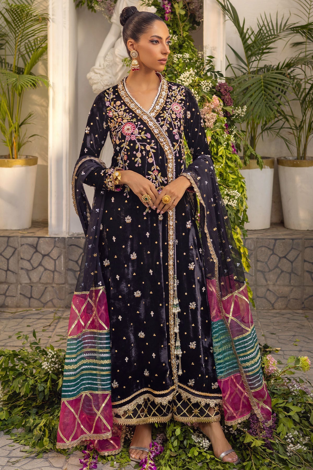 Annus Abrar | Semi Formals | MUZNA by Annus Abrar - Designer Dress - Type: Formal - Available at Sana Yasir - 100% Original