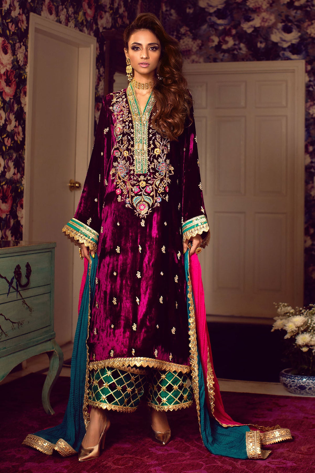 Annus Abrar | Semi Formals | NAIRA by Annus Abrar - Designer Dress - Type: Formal - Available at Sana Yasir - 100% Original
