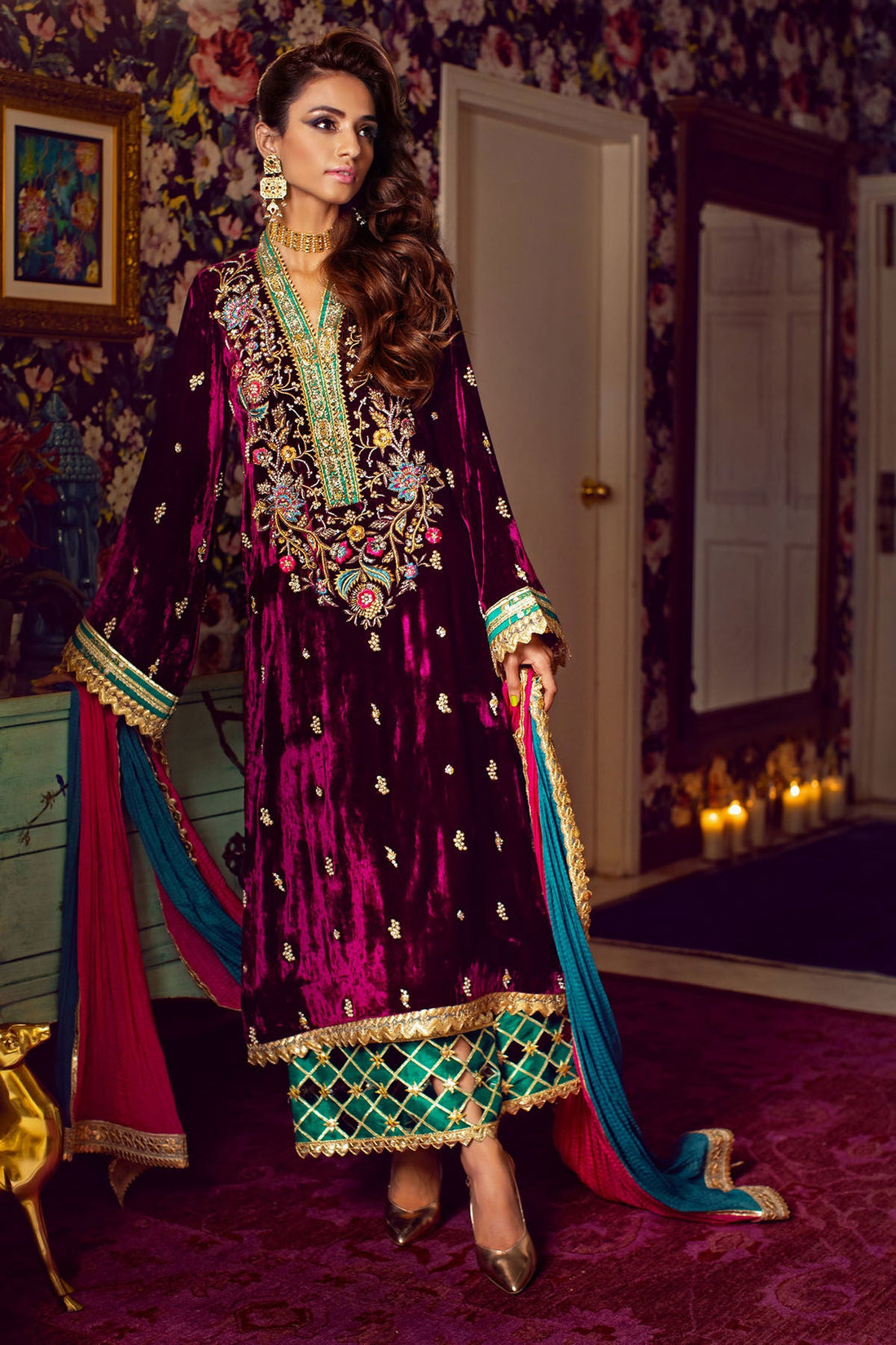 Annus Abrar | Semi Formals | NAIRA by Annus Abrar - Designer Dress - Type: Formal - Available at Sana Yasir - 100% Original