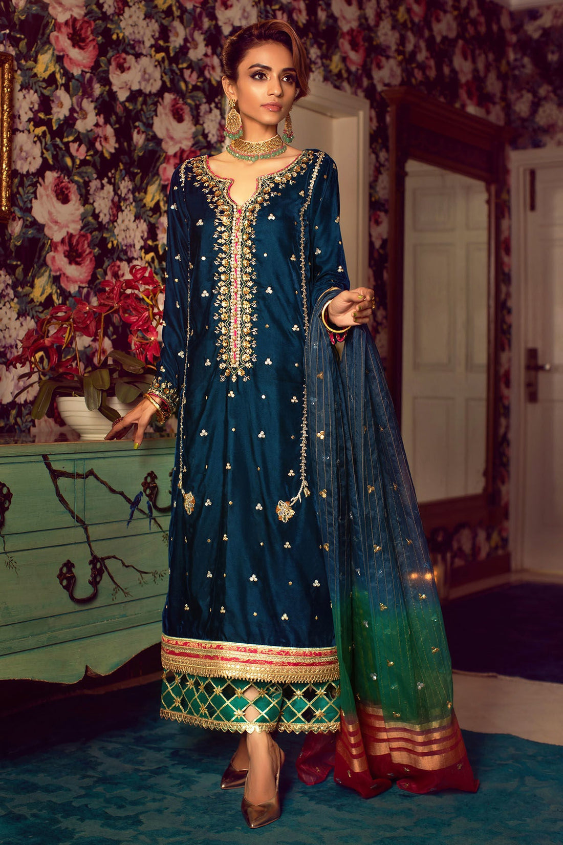 Annus Abrar | Semi Formals | NAMAR by Annus Abrar - Designer Dress - Type: Formal - Available at Sana Yasir - 100% Original