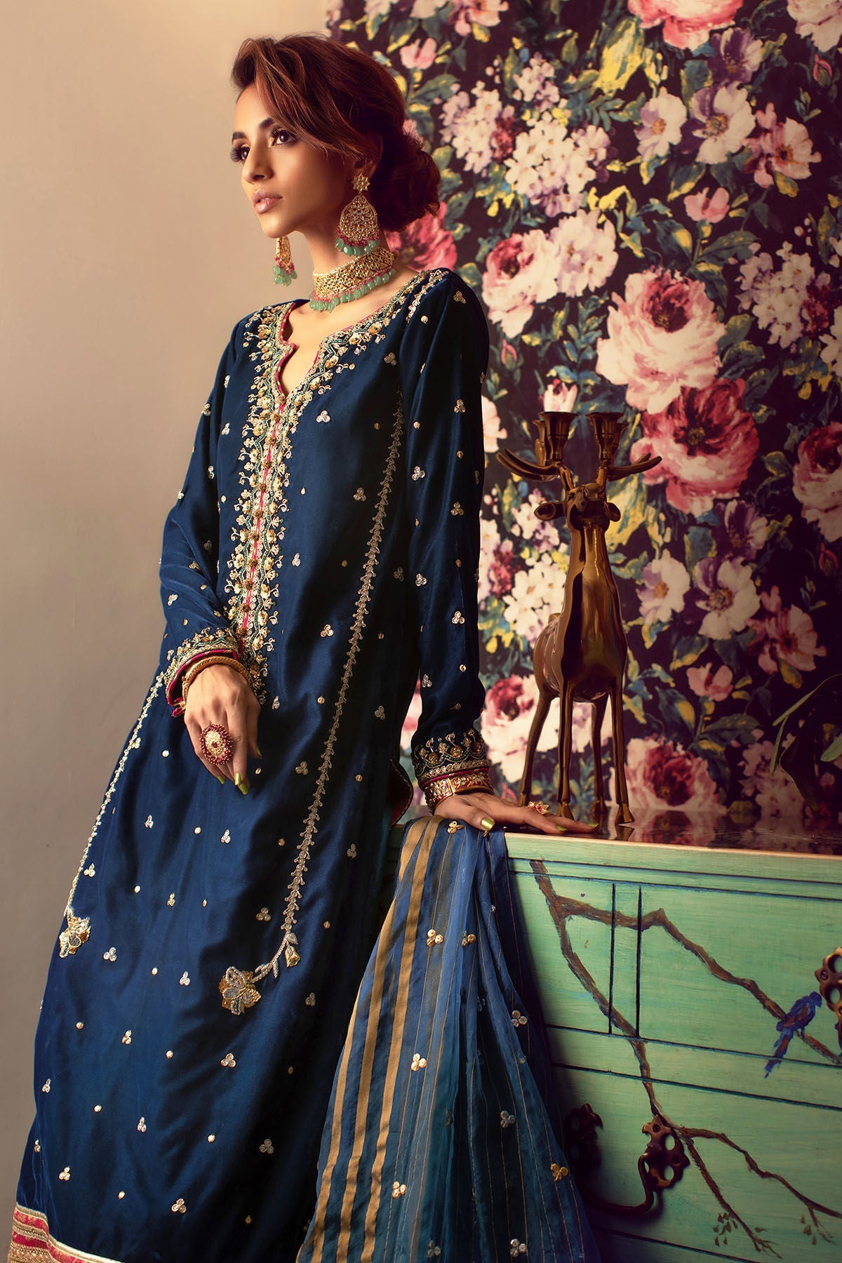 Annus Abrar | Semi Formals | NAMAR by Annus Abrar - Designer Dress - Type: Formal - Available at Sana Yasir - 100% Original