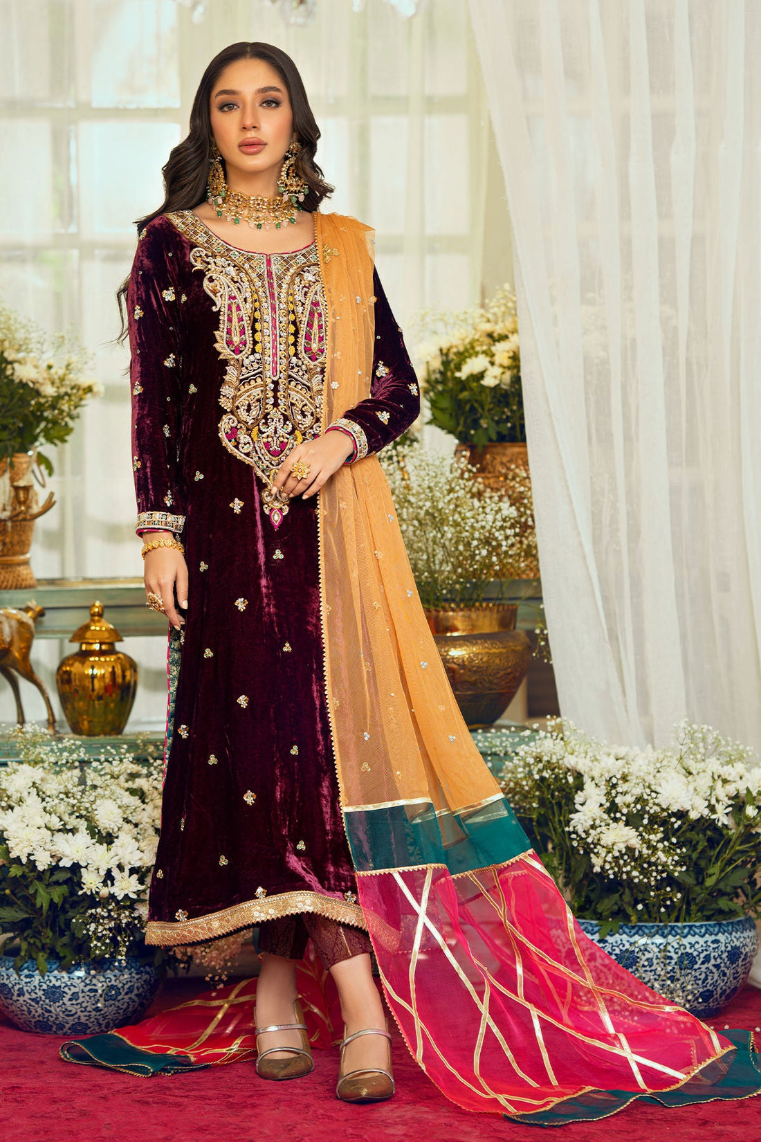 Annus Abrar | Semi Formals | NURAY by Annus Abrar - Designer Dress - Type: Formal - Available at Sana Yasir - 100% Original