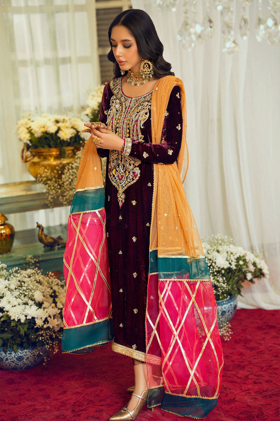 Annus Abrar | Semi Formals | NURAY by Annus Abrar - Designer Dress - Type: Formal - Available at Sana Yasir - 100% Original