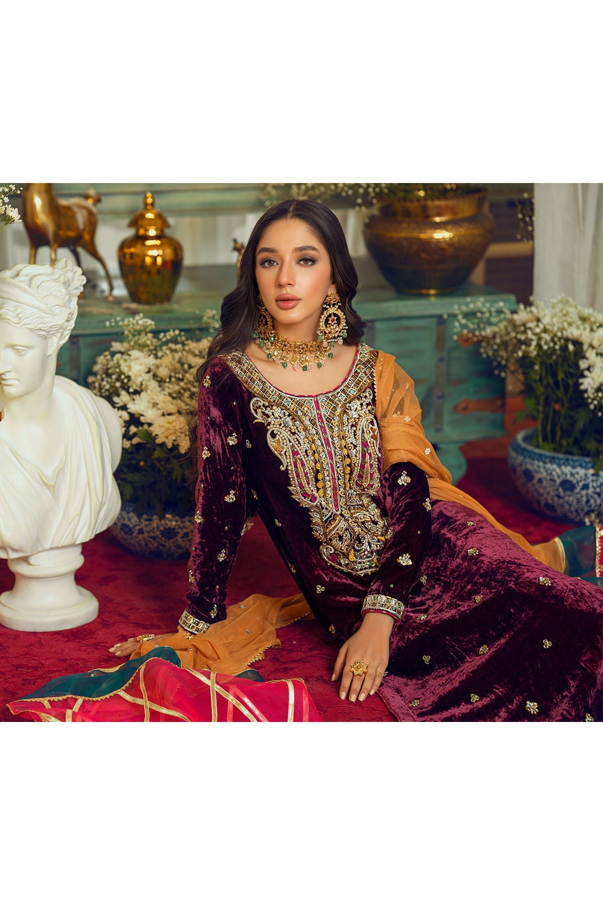 Annus Abrar | Semi Formals | NURAY by Annus Abrar - Designer Dress - Type: Formal - Available at Sana Yasir - 100% Original