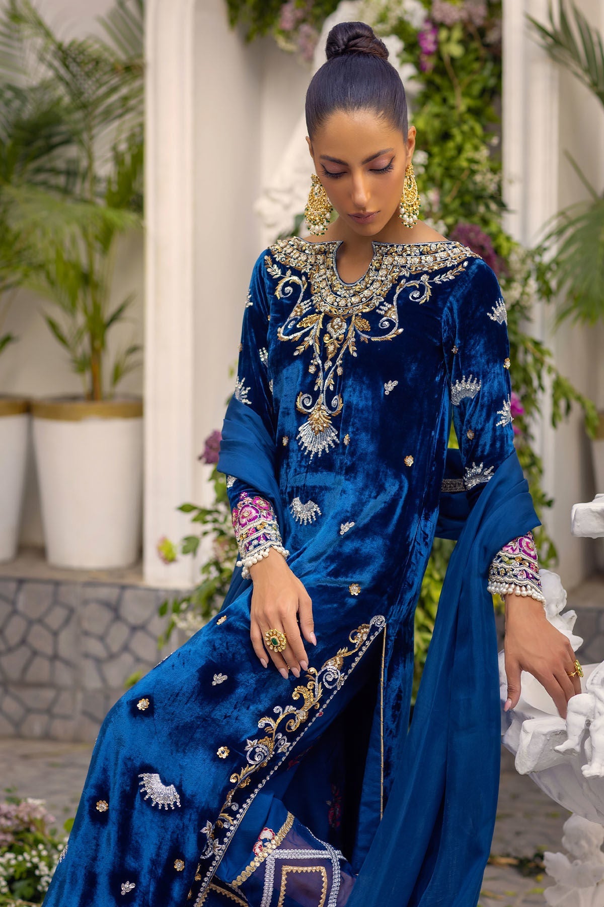 Annus Abrar | Semi Formals | PALAK by Annus Abrar - Designer Dress - Type: Formal - Available at Sana Yasir - 100% Original