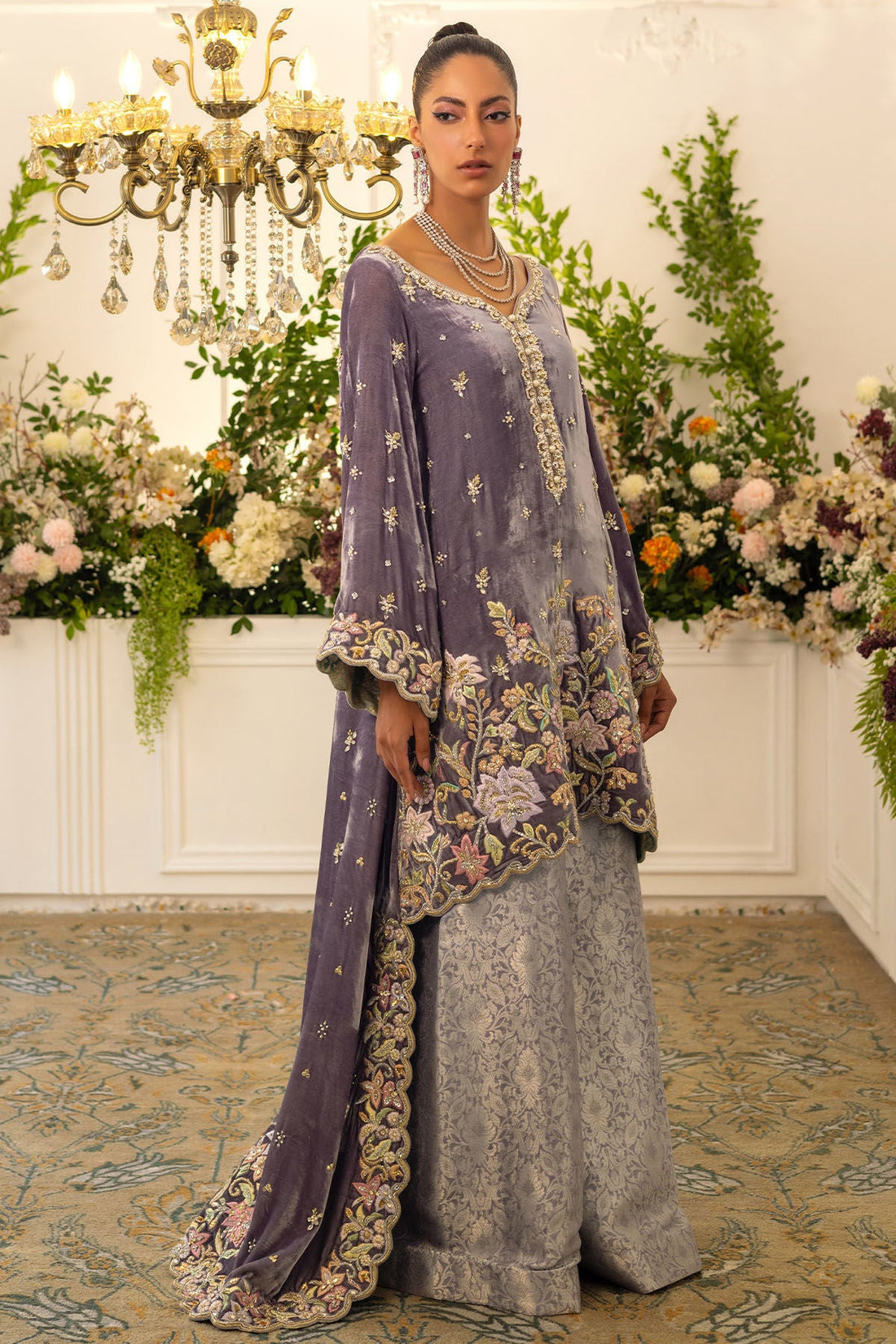 Annus Abrar | Semi Formals | ROMA by Annus Abrar - Designer Dress - Type: Formal - Available at Sana Yasir - 100% Original
