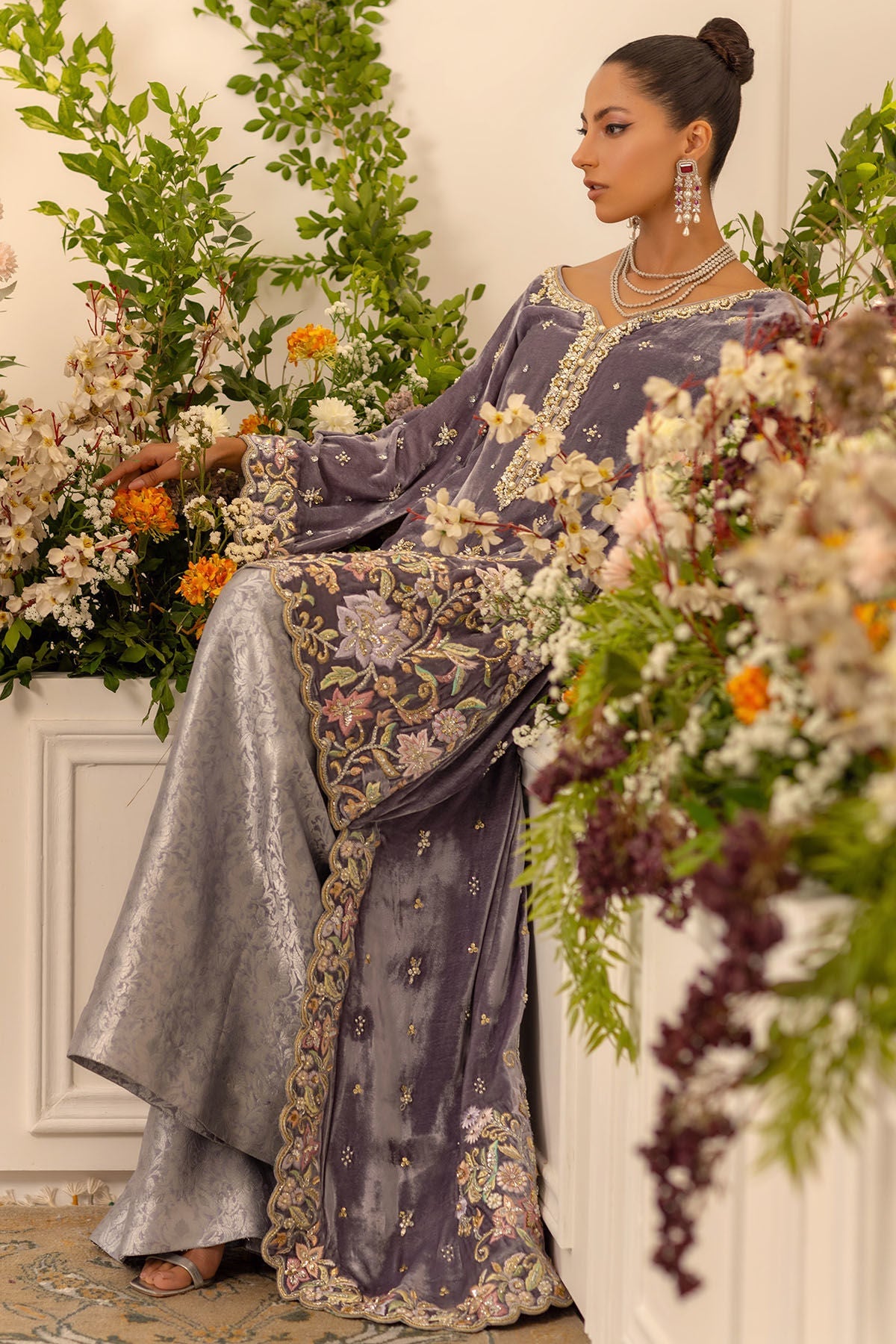 Annus Abrar | Semi Formals | ROMA by Annus Abrar - Designer Dress - Type: Formal - Available at Sana Yasir - 100% Original