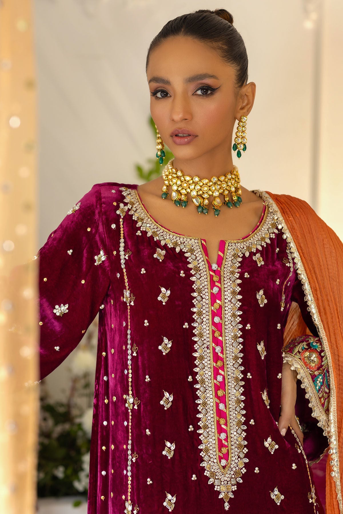 Annus Abrar | Semi Formals | SADAF by Annus Abrar - Designer Dress - Type: Formal - Available at Sana Yasir - 100% Original