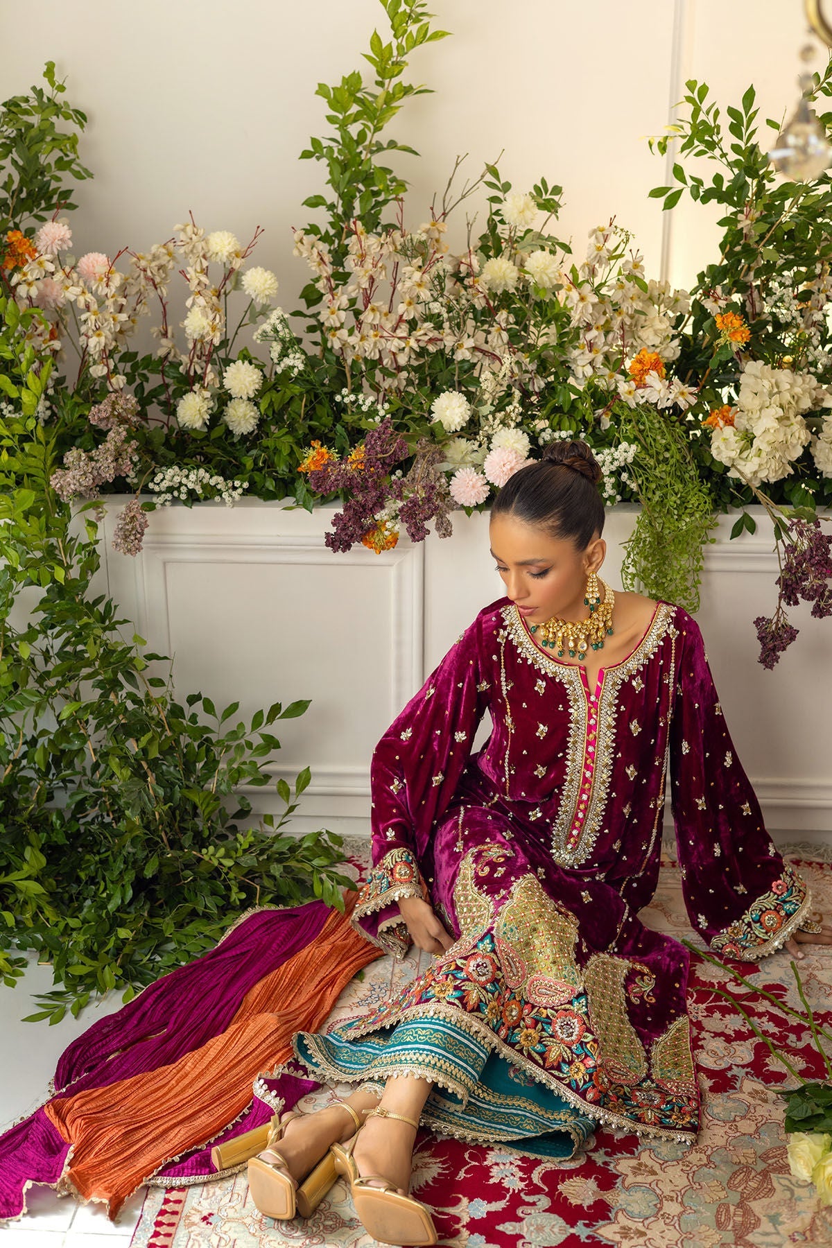 Annus Abrar | Semi Formals | SADAF by Annus Abrar - Designer Dress - Type: Formal - Available at Sana Yasir - 100% Original