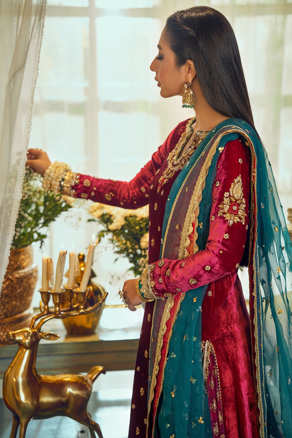 Annus Abrar | Semi Formals | SIBEL by Annus Abrar - Designer Dress - Type: Formal - Available at Sana Yasir - 100% Original