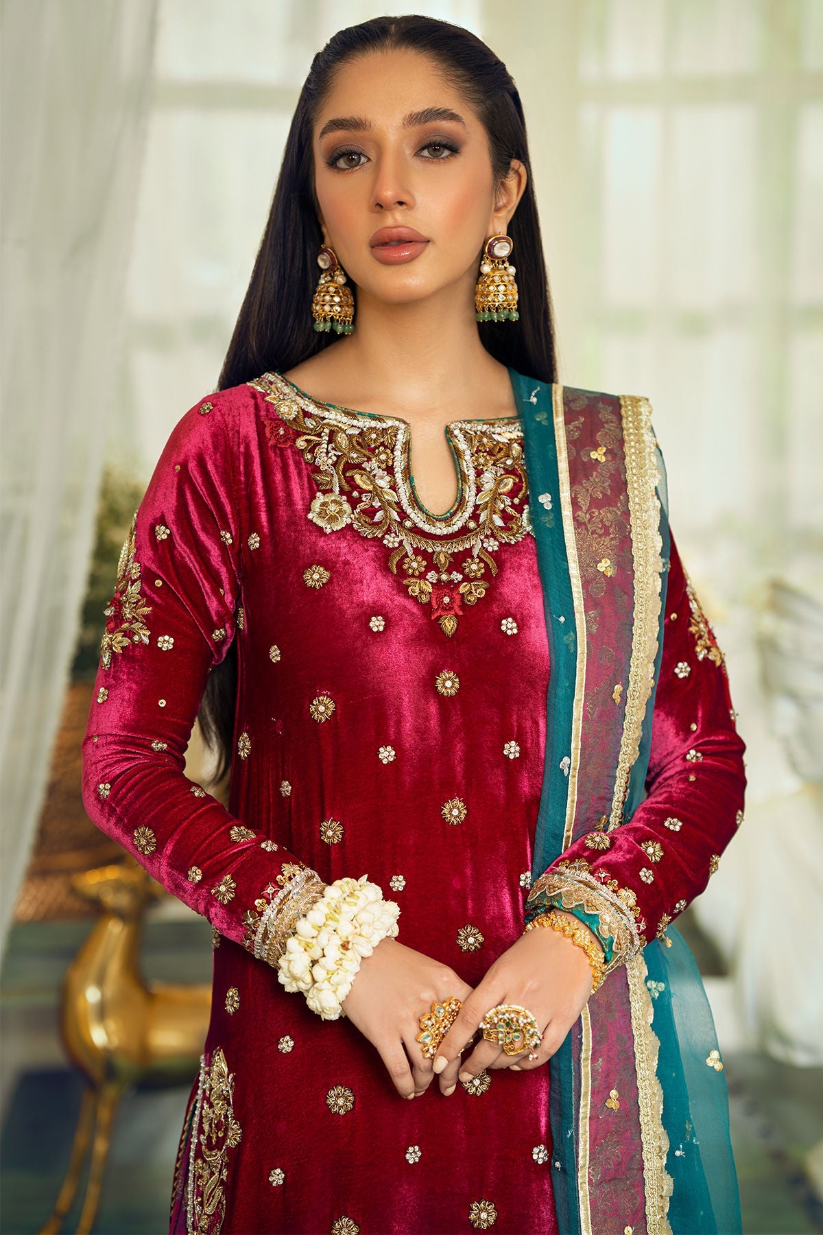 Annus Abrar | Semi Formals | SIBEL by Annus Abrar - Designer Dress - Type: Formal - Available at Sana Yasir - 100% Original