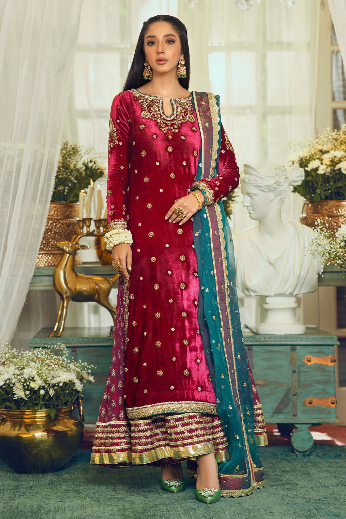 Annus Abrar | Semi Formals | SIBEL by Annus Abrar - Designer Dress - Type: Formal - Available at Sana Yasir - 100% Original