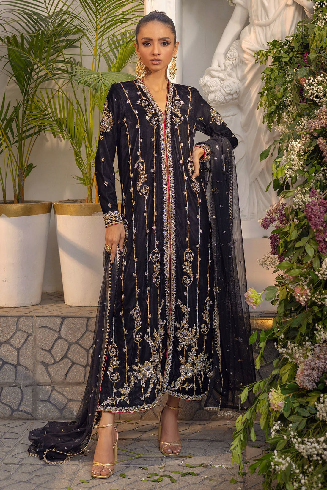 Annus Abrar | Semi Formals | SONA by Annus Abrar - Designer Dress - Type: Formal - Available at Sana Yasir - 100% Original