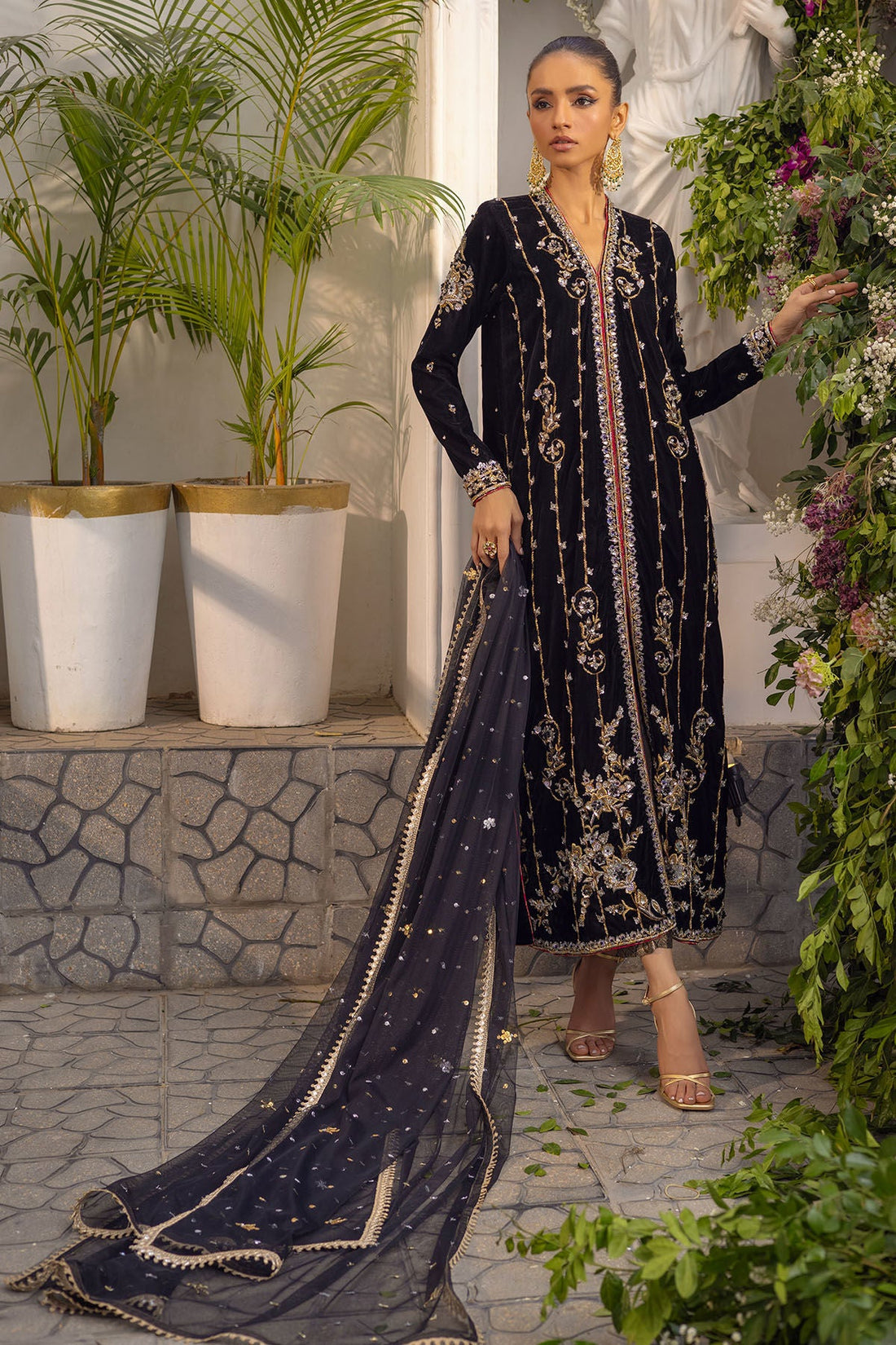 Annus Abrar | Semi Formals | SONA by Annus Abrar - Designer Dress - Type: Formal - Available at Sana Yasir - 100% Original