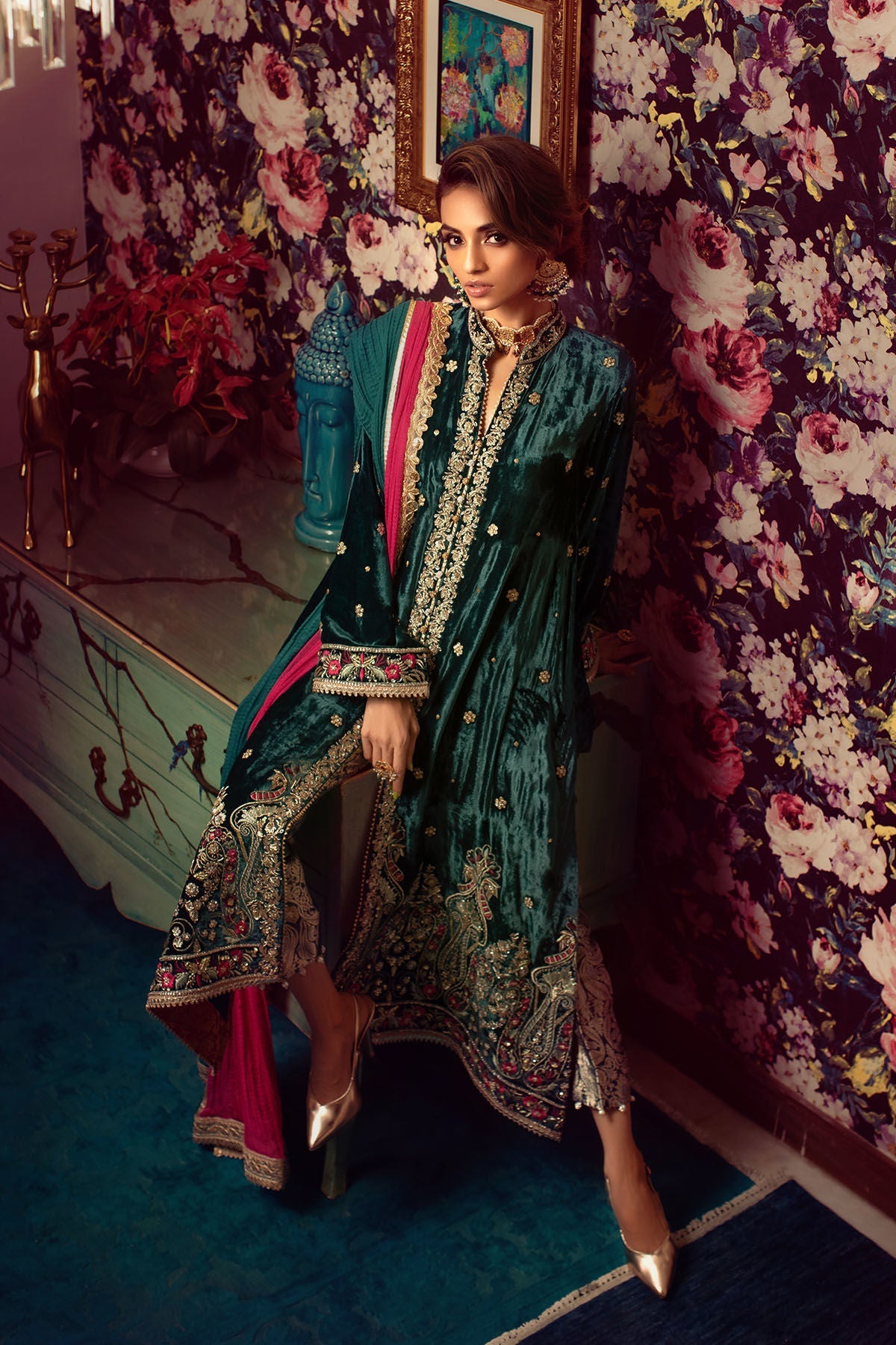 Annus Abrar | Semi Formals | ZYRA by Annus Abrar - Designer Dress - Type: Formal - Available at Sana Yasir - 100% Original