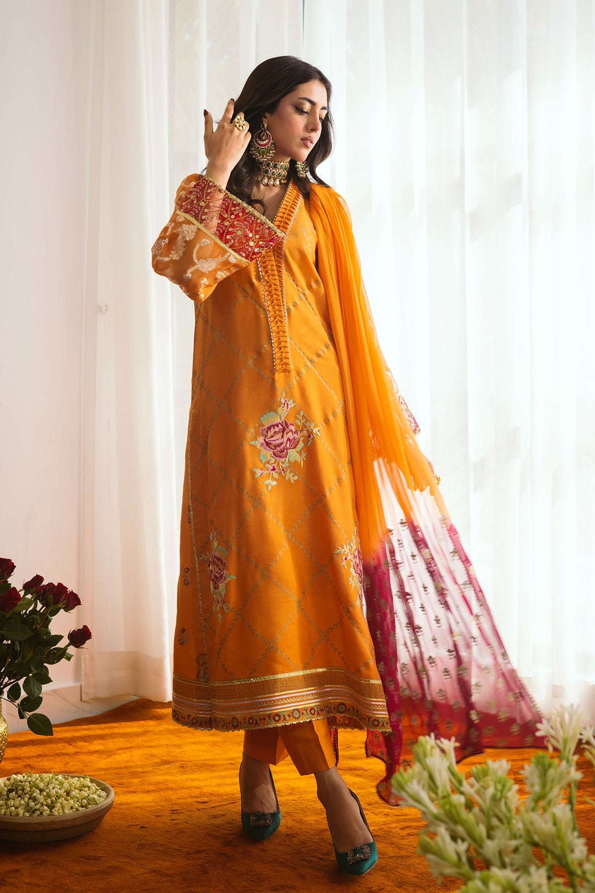 Annus Abrar | Elemental Festive | Zula by Annus Abrar - Designer Dress - Type: Ladies Clothes - Available at Sana Yasir - 100% Original