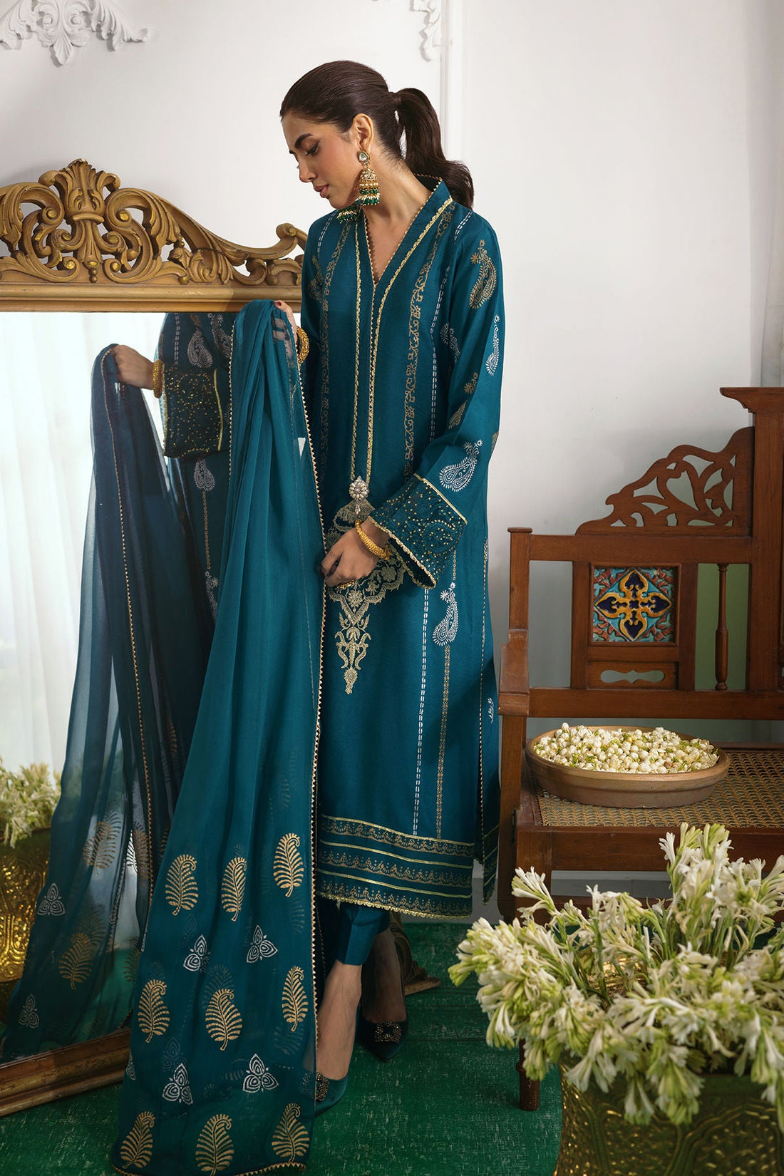 Annus Abrar | Elemental Festive | Talya by Annus Abrar - Designer Dress - Type: Ladies Clothes - Available at Sana Yasir - 100% Original