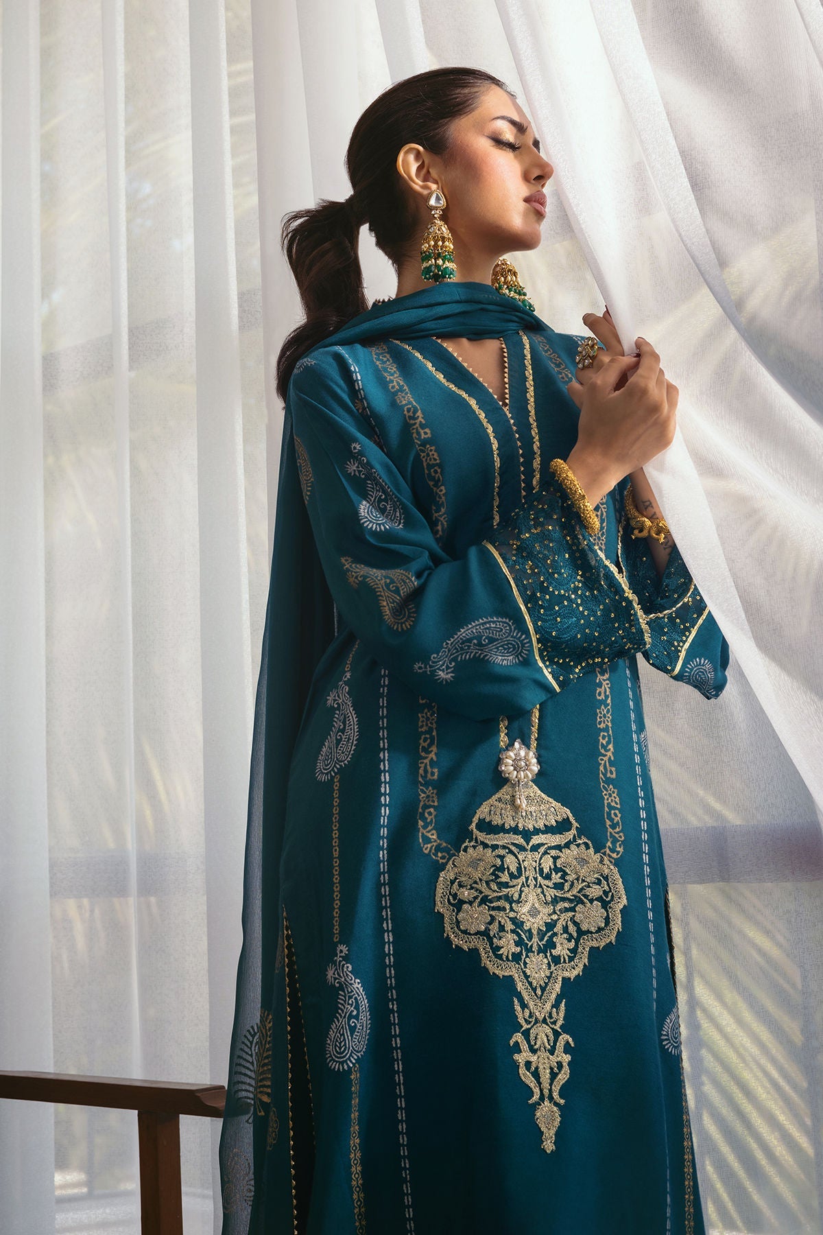 Annus Abrar | Elemental Festive | Talya by Annus Abrar - Designer Dress - Type: Ladies Clothes - Available at Sana Yasir - 100% Original