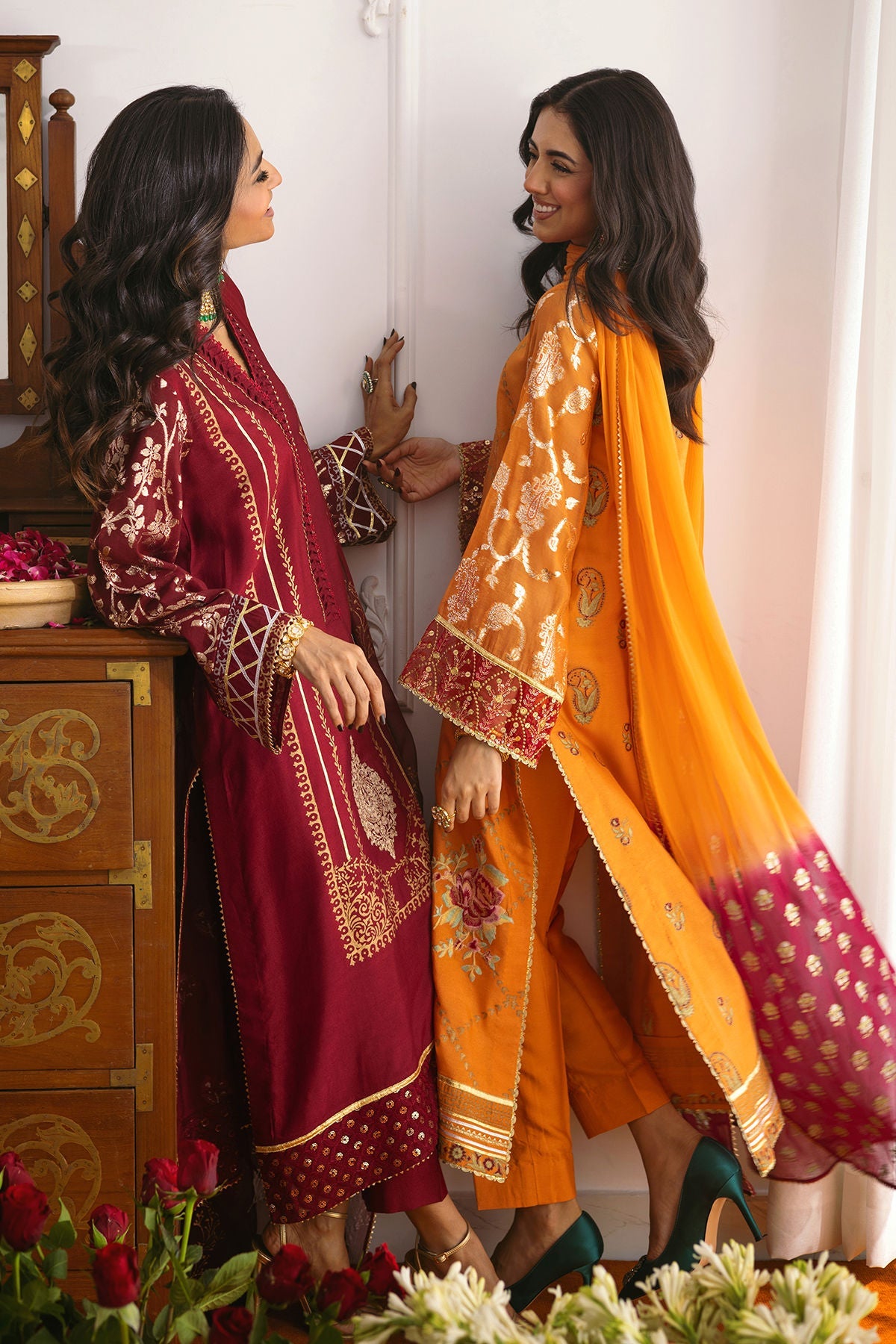 Annus Abrar | Elemental Festive | Zula by Annus Abrar - Designer Dress - Type: Ladies Clothes - Available at Sana Yasir - 100% Original
