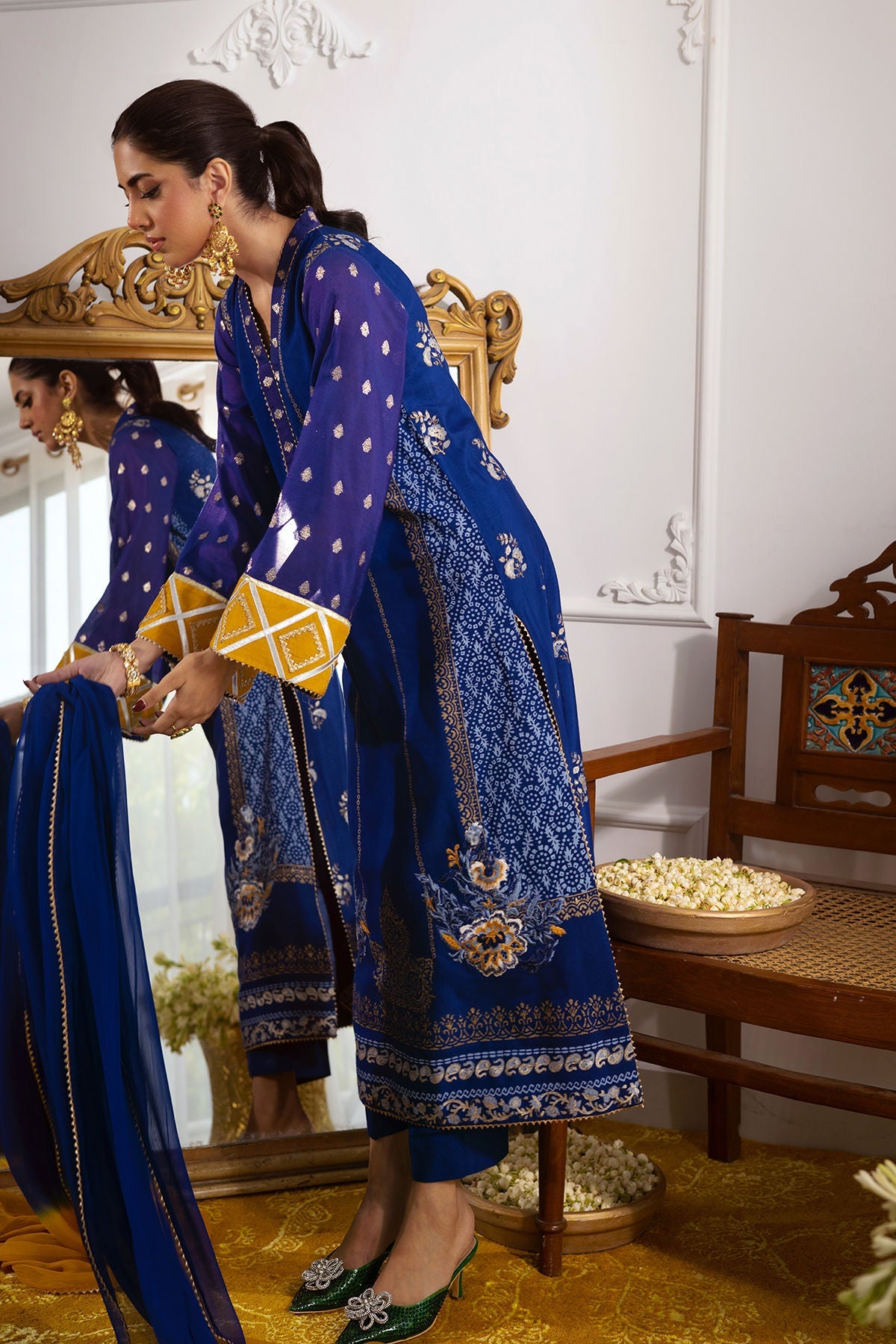 Annus Abrar | Elemental Festive | Aazme by Annus Abrar - Designer Dress - Type: Ladies Clothes - Available at Sana Yasir - 100% Original