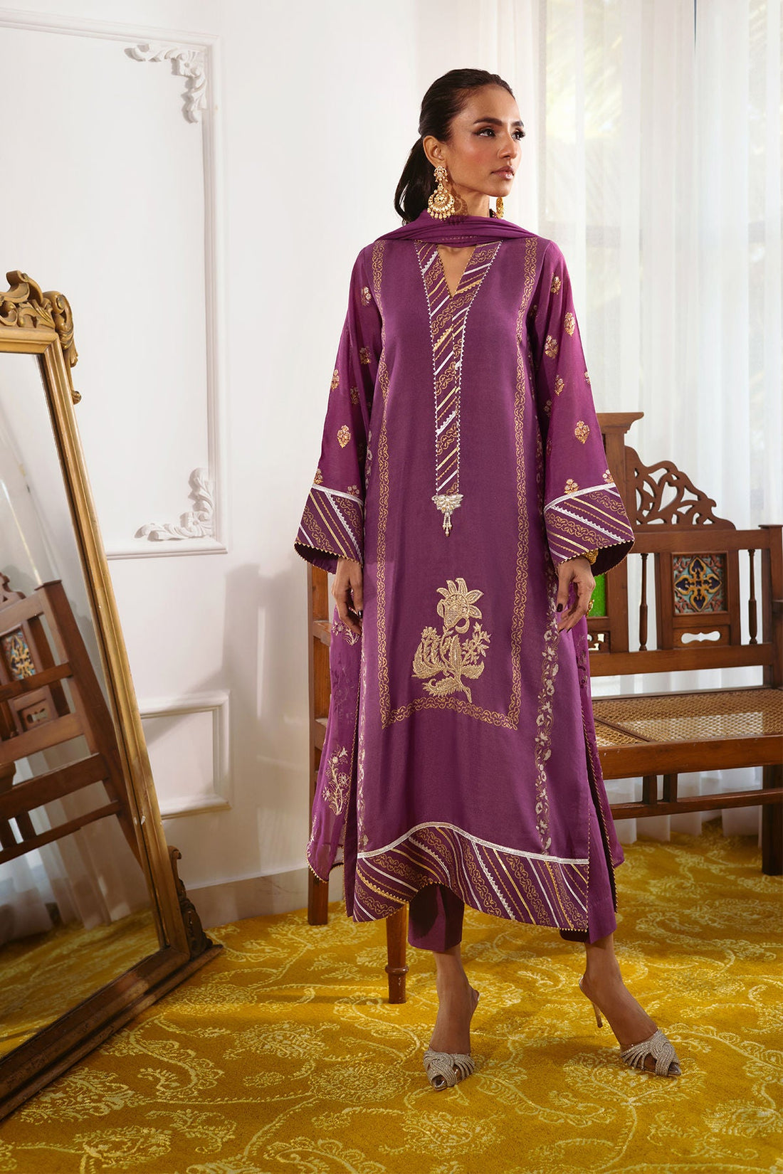 Annus Abrar | Elemental Festive | Sohaya by Annus Abrar - Designer Dress - Type: Ladies Clothes - Available at Sana Yasir - 100% Original