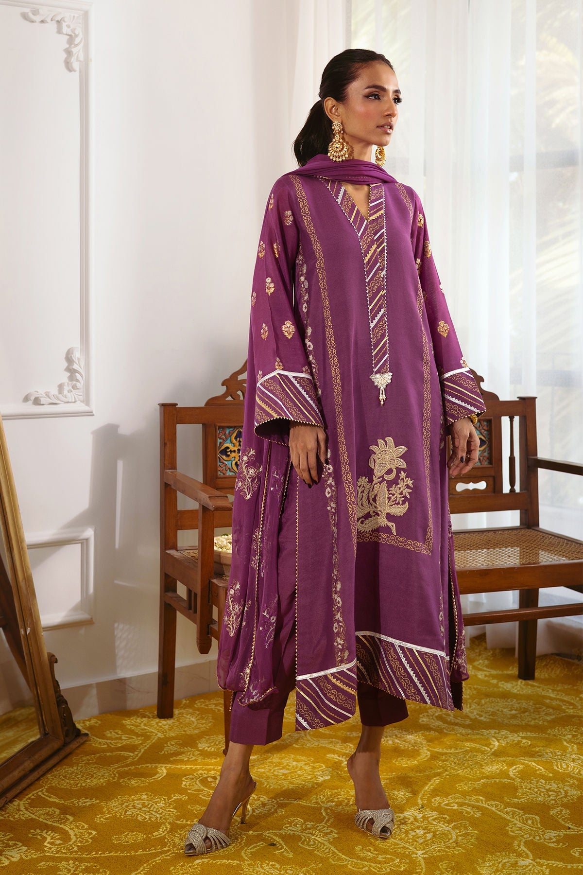 Annus Abrar | Elemental Festive | Sohaya by Annus Abrar - Designer Dress - Type: Ladies Clothes - Available at Sana Yasir - 100% Original