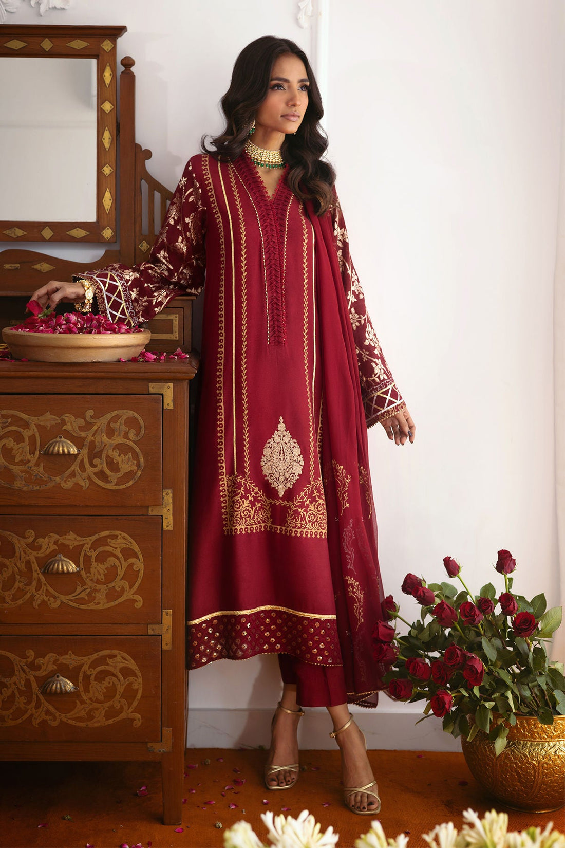 Annus Abrar | Elemental Festive | Mehnaaz by Annus Abrar - Designer Dress - Type: Ladies Clothes - Available at Sana Yasir - 100% Original