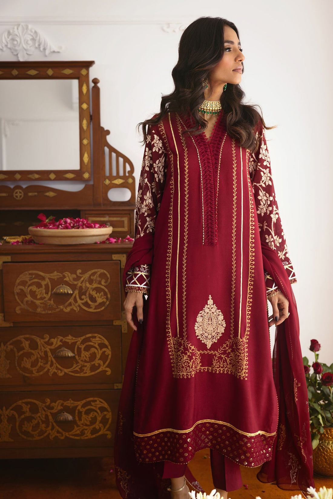 Annus Abrar | Elemental Festive | Mehnaaz by Annus Abrar - Designer Dress - Type: Ladies Clothes - Available at Sana Yasir - 100% Original