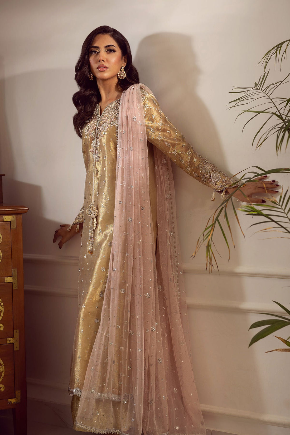 Annus Abrar | Melia Luxe Formals | Hurmia by Annus Abrar - Designer Dress - Type: Ladies Clothes - Available at Sana Yasir - 100% Original