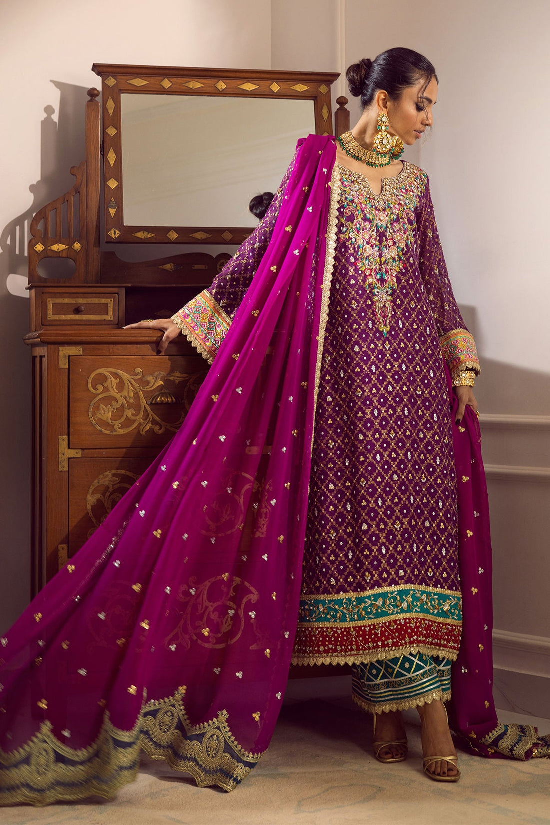 Annus Abrar | Melia Luxe Formals | Karen by Annus Abrar - Designer Dress - Type: Ladies Clothes - Available at Sana Yasir - 100% Original