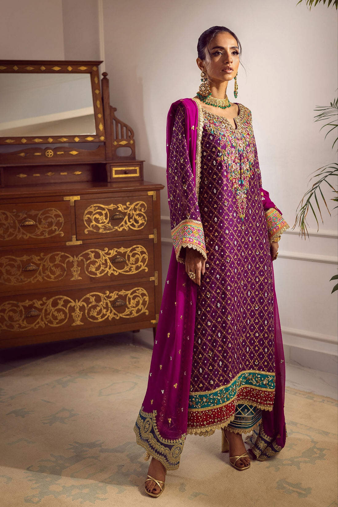 Annus Abrar | Melia Luxe Formals | Karen by Annus Abrar - Designer Dress - Type: Ladies Clothes - Available at Sana Yasir - 100% Original