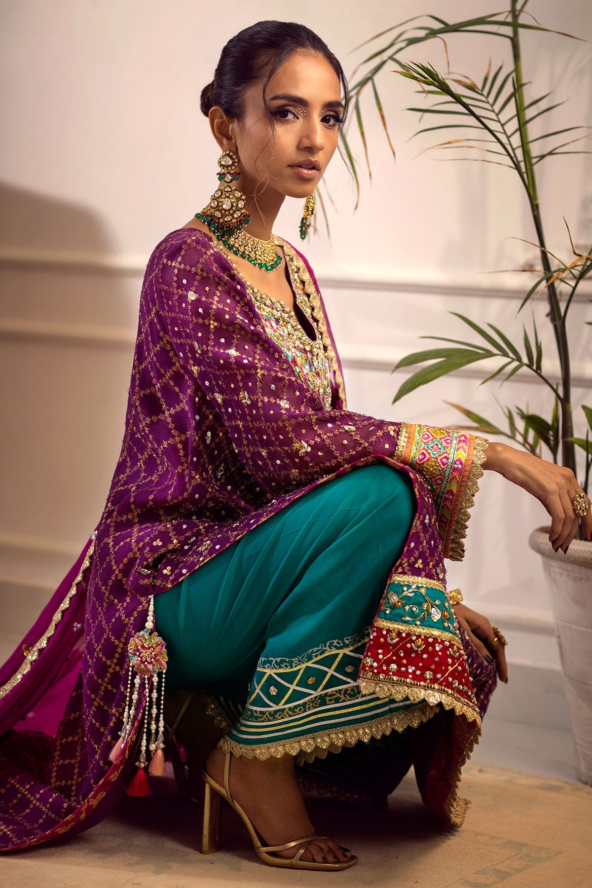 Annus Abrar | Melia Luxe Formals | Karen by Annus Abrar - Designer Dress - Type: Ladies Clothes - Available at Sana Yasir - 100% Original