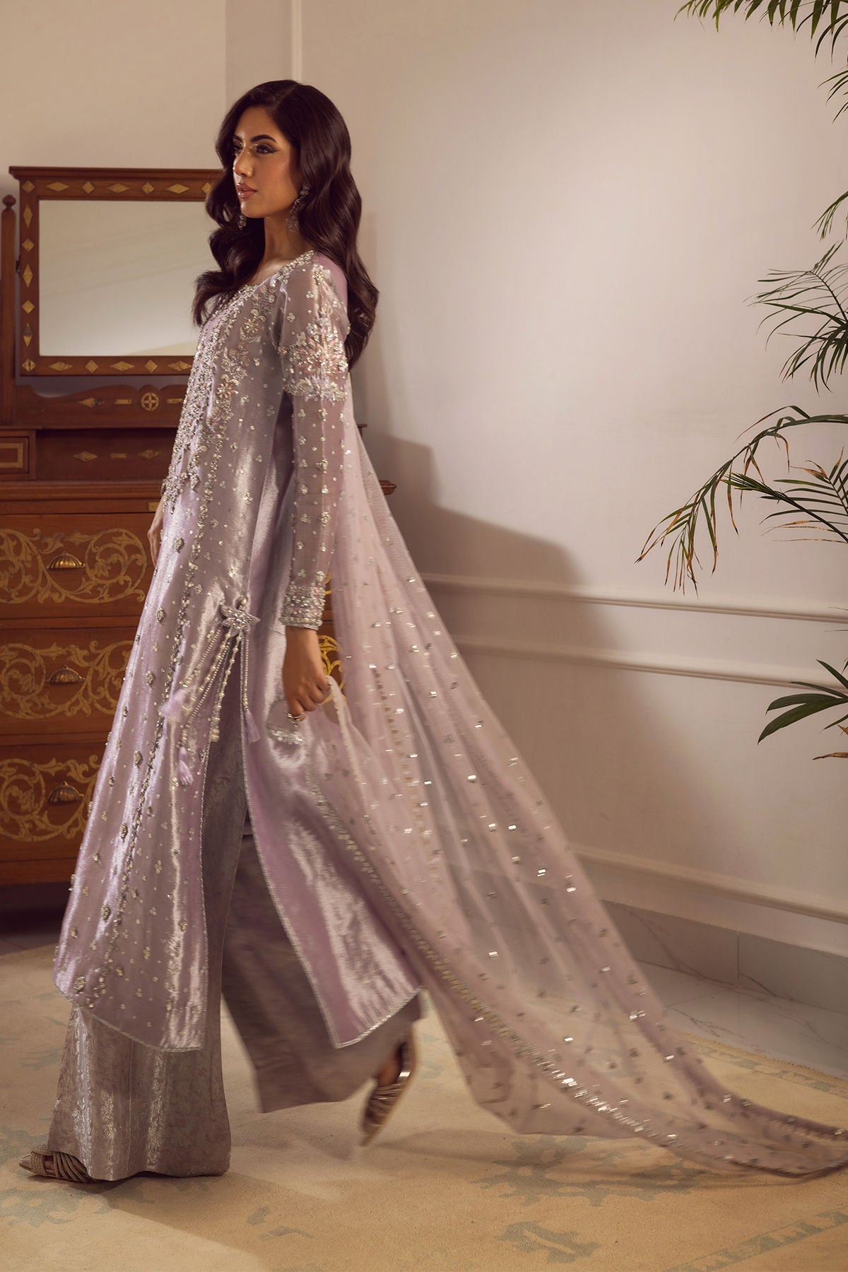 Annus Abrar | Melia Luxe Formals | Rohma by Annus Abrar - Designer Dress - Type: Ladies Clothes - Available at Sana Yasir - 100% Original