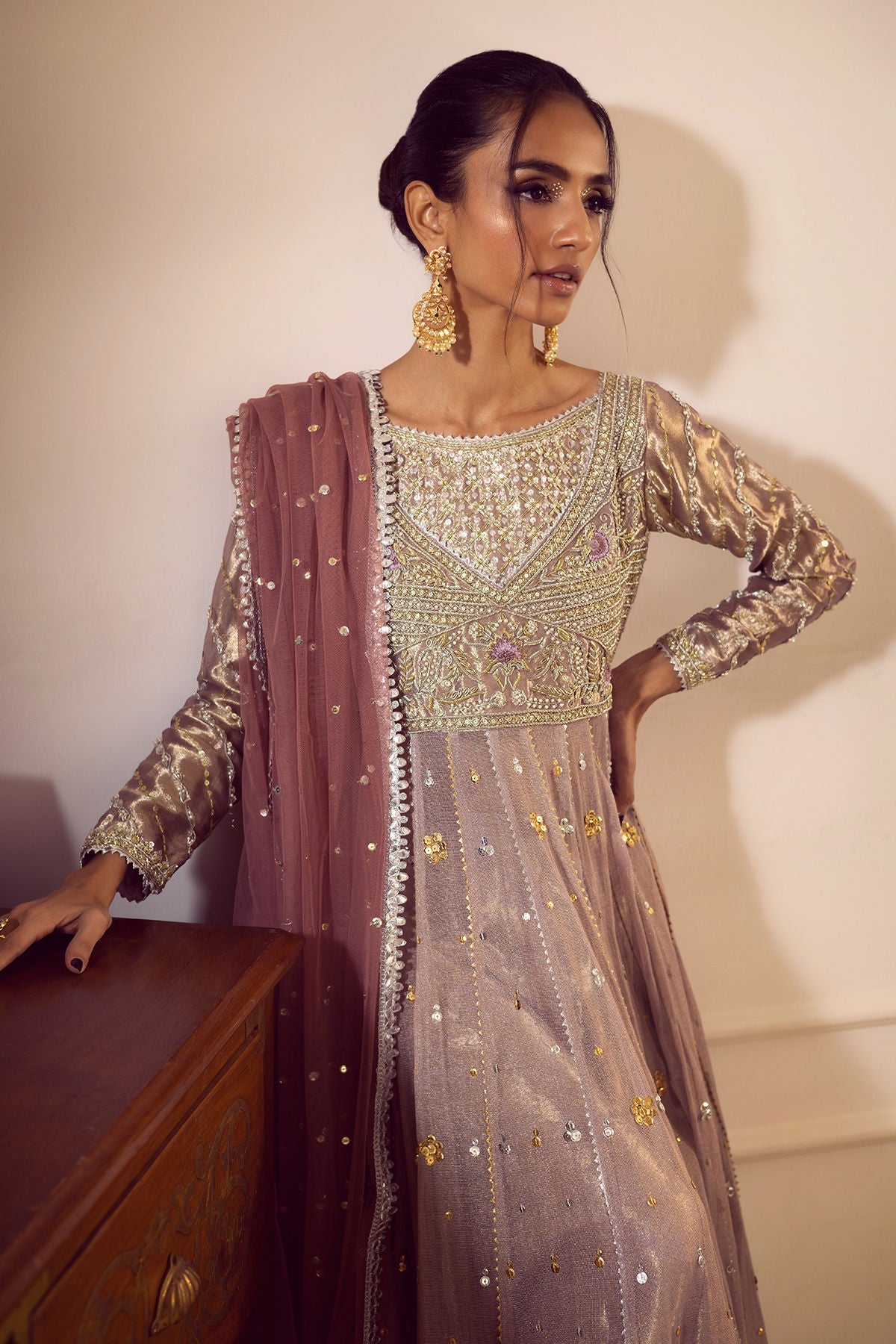 Annus Abrar | Melia Luxe Formals | Shakre Kalidar by Annus Abrar - Designer Dress - Type: Ladies Clothes - Available at Sana Yasir - 100% Original