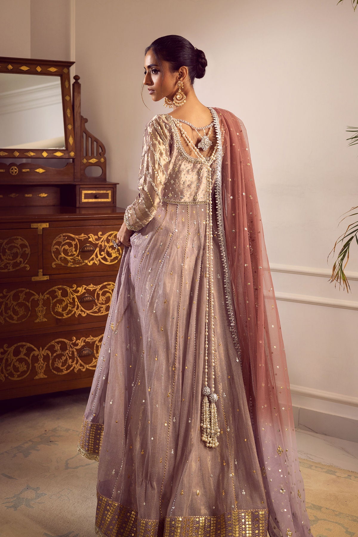 Annus Abrar | Melia Luxe Formals | Shakre Kalidar by Annus Abrar - Designer Dress - Type: Ladies Clothes - Available at Sana Yasir - 100% Original