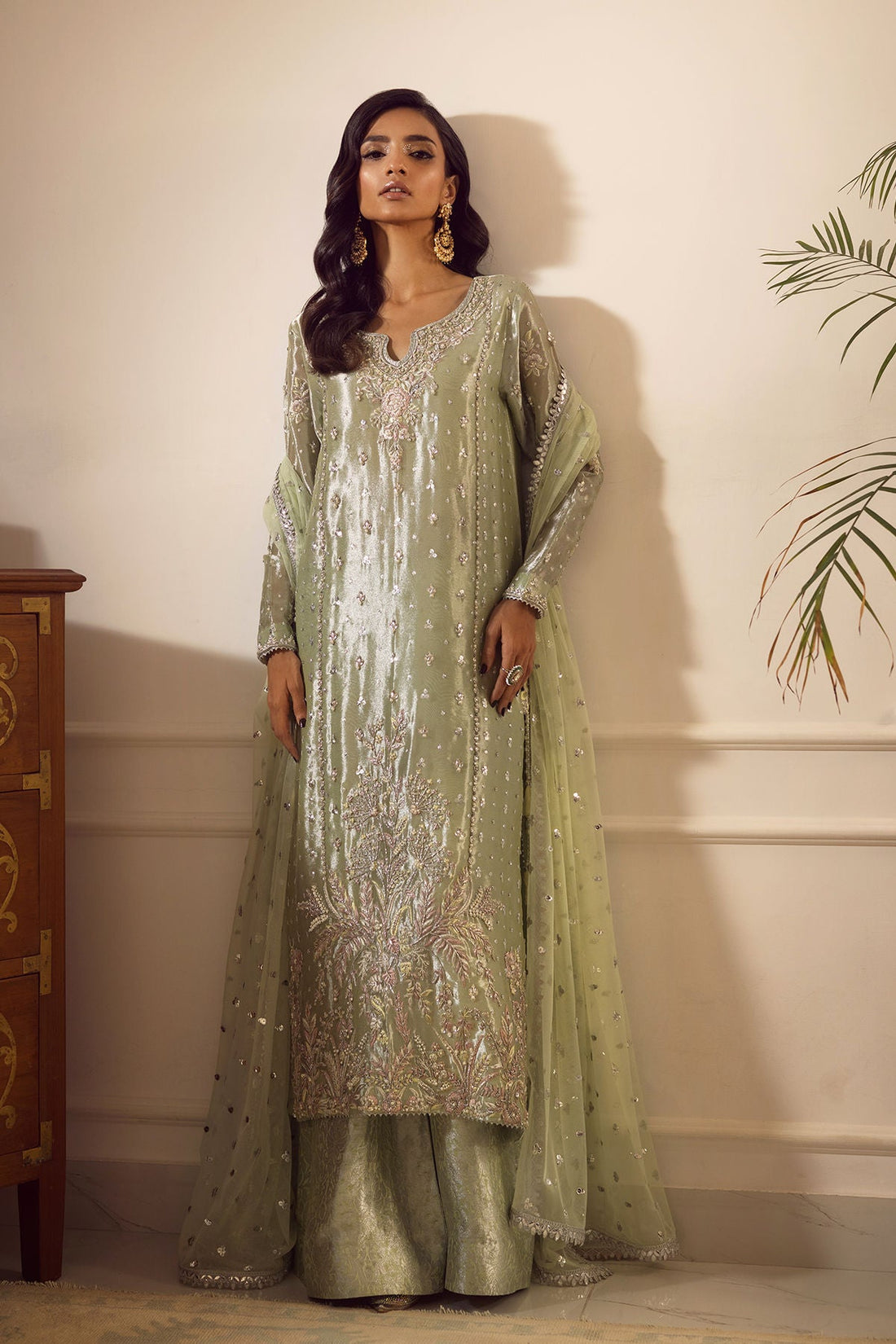 Annus Abrar | Melia Luxe Formals | Rizmia by Annus Abrar - Designer Dress - Type: Ladies Clothes - Available at Sana Yasir - 100% Original
