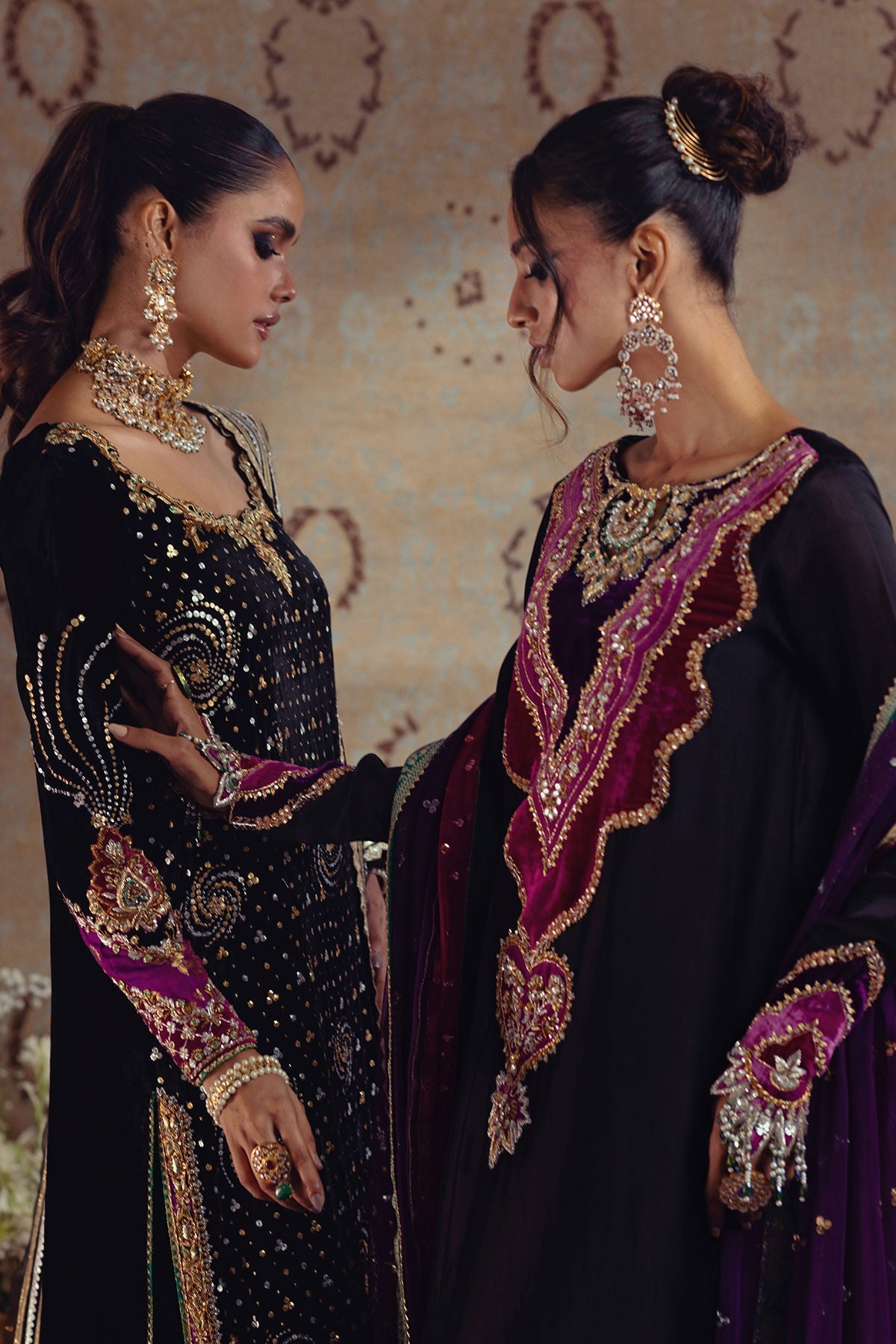 Annus Abrar | Mirha Winter Velour | Marin by Annus Abrar - Designer Dress - Type: Ladies Clothes - Available at Sana Yasir - 100% Original