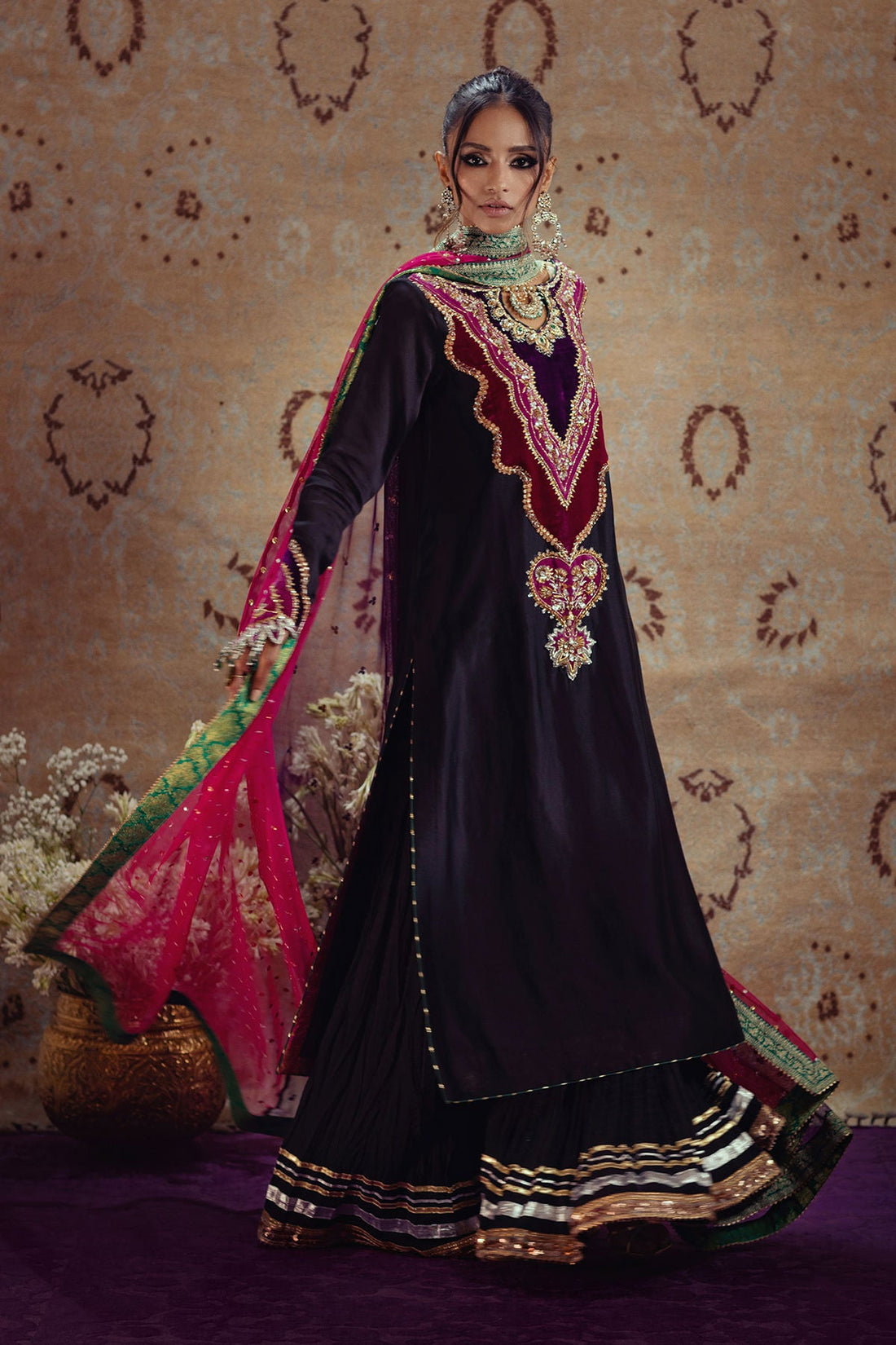 Annus Abrar | Mirha Winter Velour | Badia by Annus Abrar - Designer Dress - Type: Ladies Clothes - Available at Sana Yasir - 100% Original