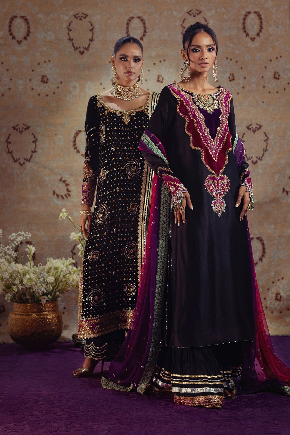 Annus Abrar | Mirha Winter Velour | Badia by Annus Abrar - Designer Dress - Type: Ladies Clothes - Available at Sana Yasir - 100% Original