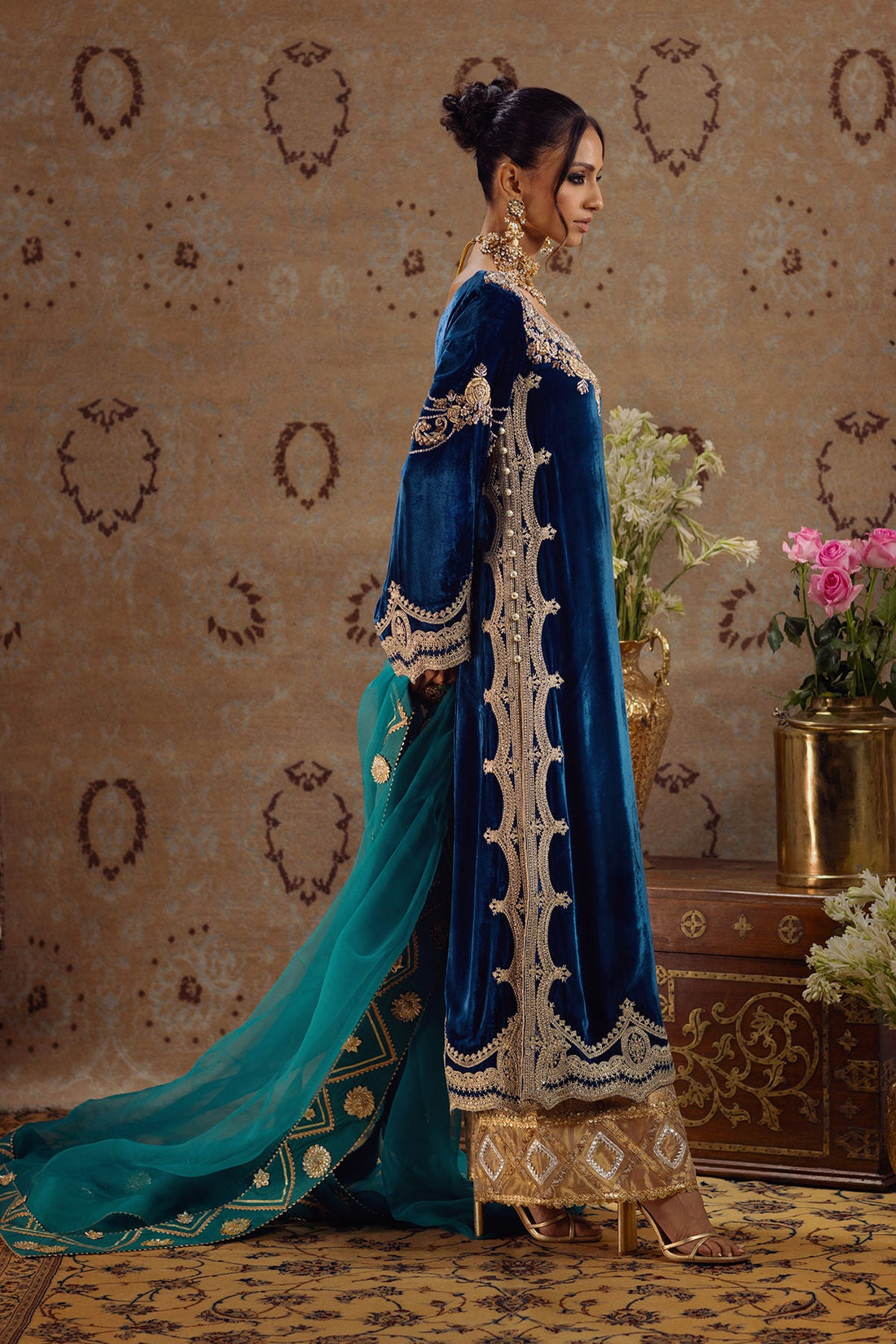 Annus Abrar | Mirha Winter Velour | Riyana by Annus Abrar - Designer Dress - Type: Ladies Clothes - Available at Sana Yasir - 100% Original
