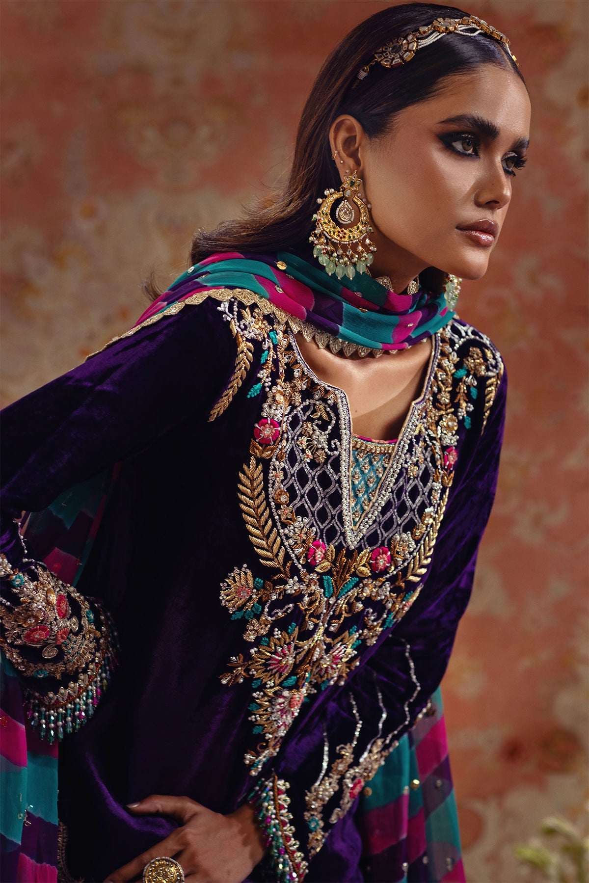 Annus Abrar | Mirha Winter Velour | Dalia by Annus Abrar - Designer Dress - Type: Ladies Clothes - Available at Sana Yasir - 100% Original