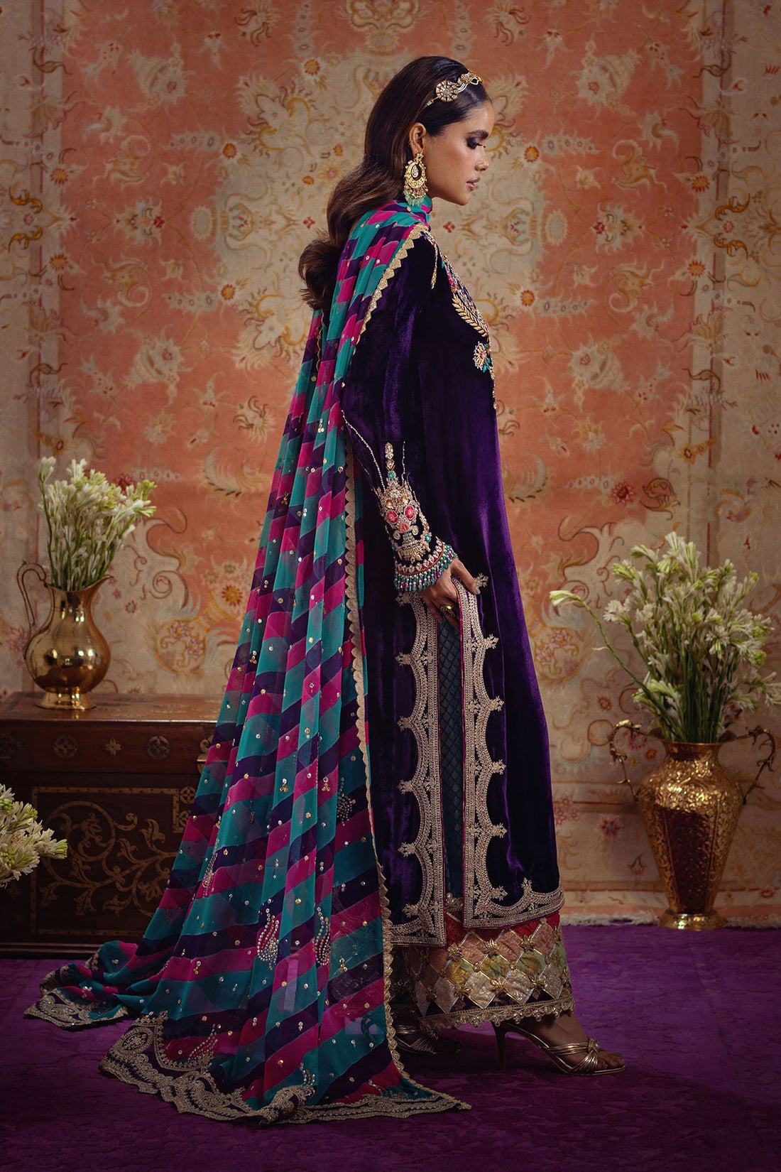 Annus Abrar | Mirha Winter Velour | Dalia by Annus Abrar - Designer Dress - Type: Ladies Clothes - Available at Sana Yasir - 100% Original