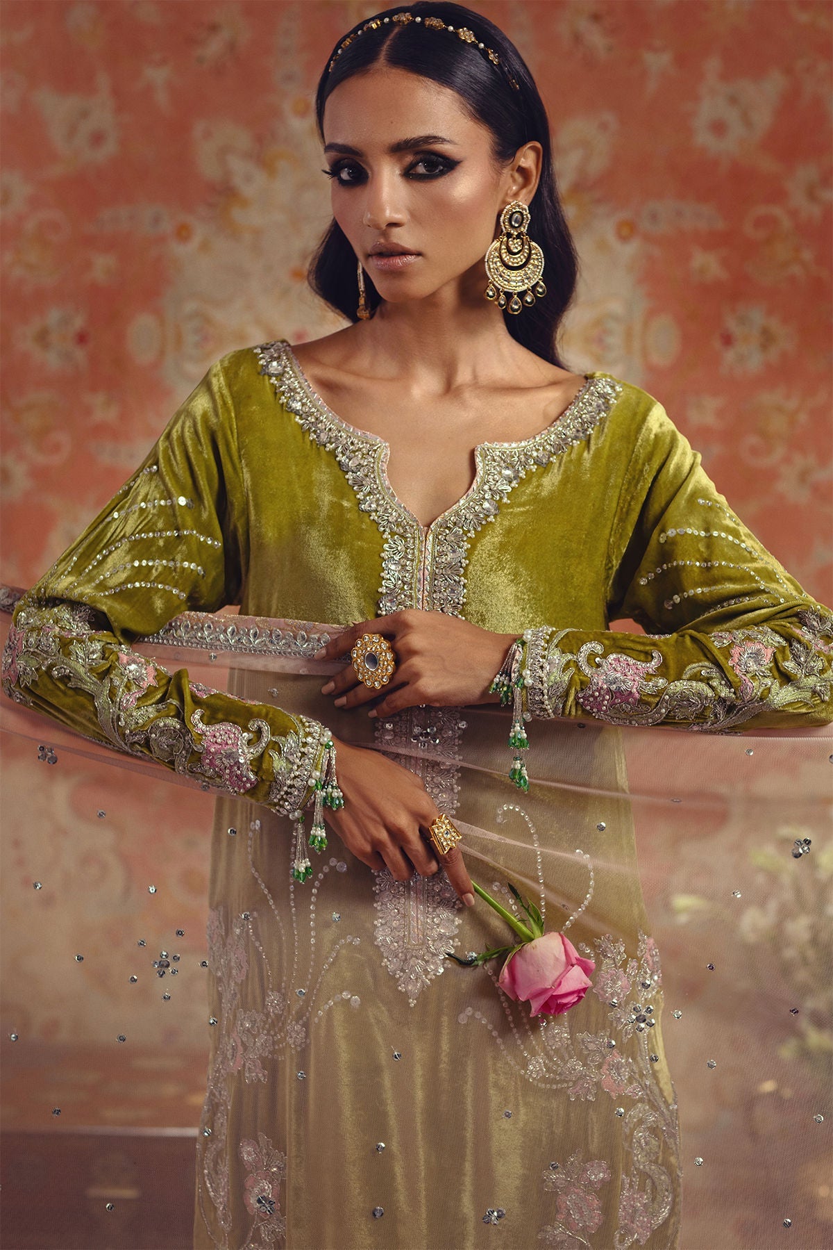 Annus Abrar | Mirha Winter Velour | Aya by Annus Abrar - Designer Dress - Type: Ladies Clothes - Available at Sana Yasir - 100% Original